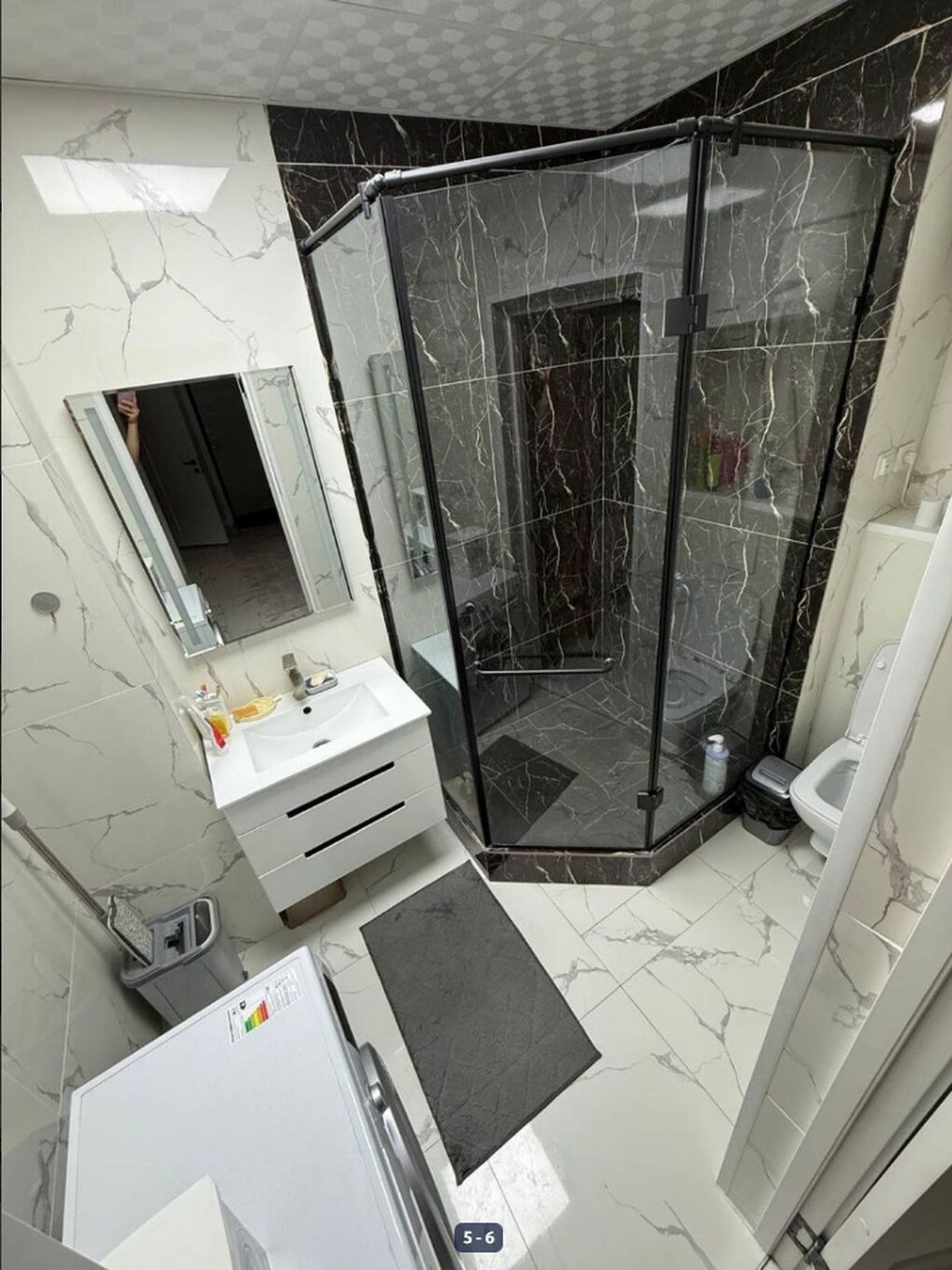 2 комнаты, 93 м², 7 мкр Элитка, 3 этаж, Евроремонт: фото 3