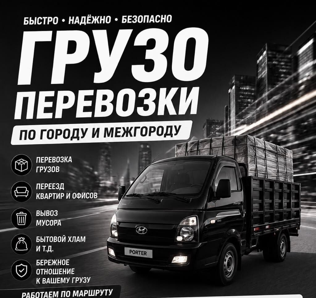 Заказать Хендай портер, Вывоз бытового мусора: фото 4