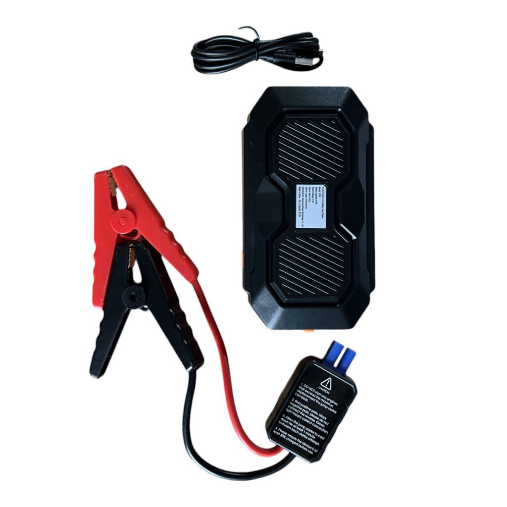 Пуско-зарядное устройство 12V (Jump Starter) 37Wh + Power Bank + LED: фото 2