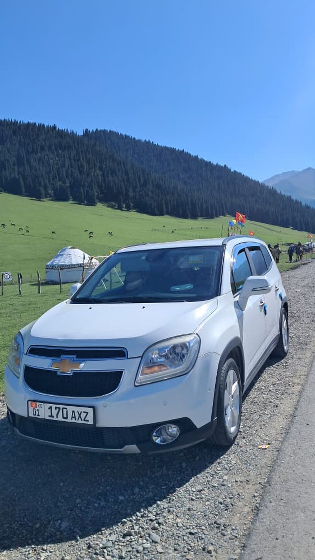 Chevrolet Orlando: 2017 г., 2 л, Автомат, Газ, Минивэн: фото 1