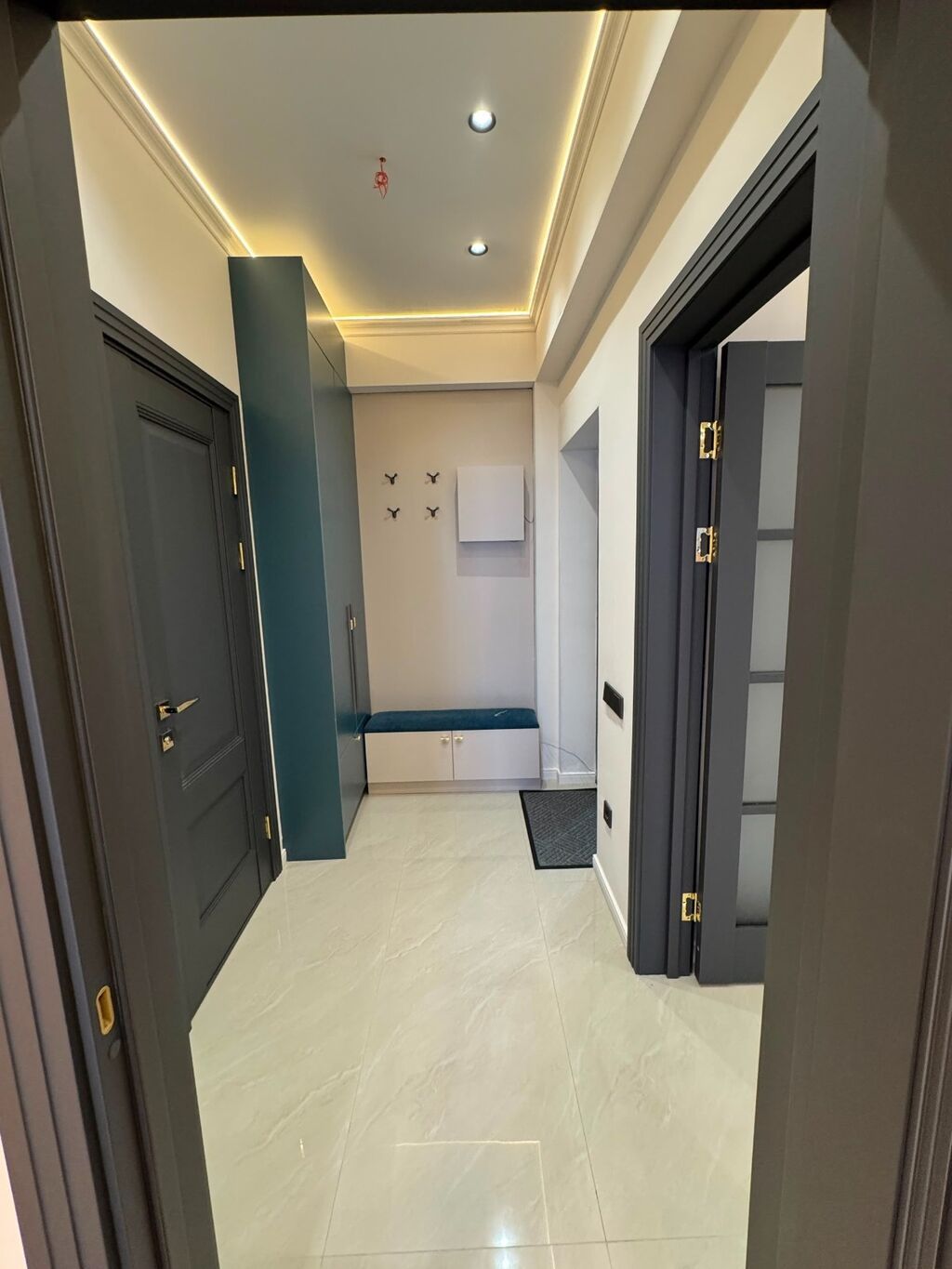 1 комната, 43 м², Асанбай мкр Элитка, 7 этаж, Евроремонт: фото 8