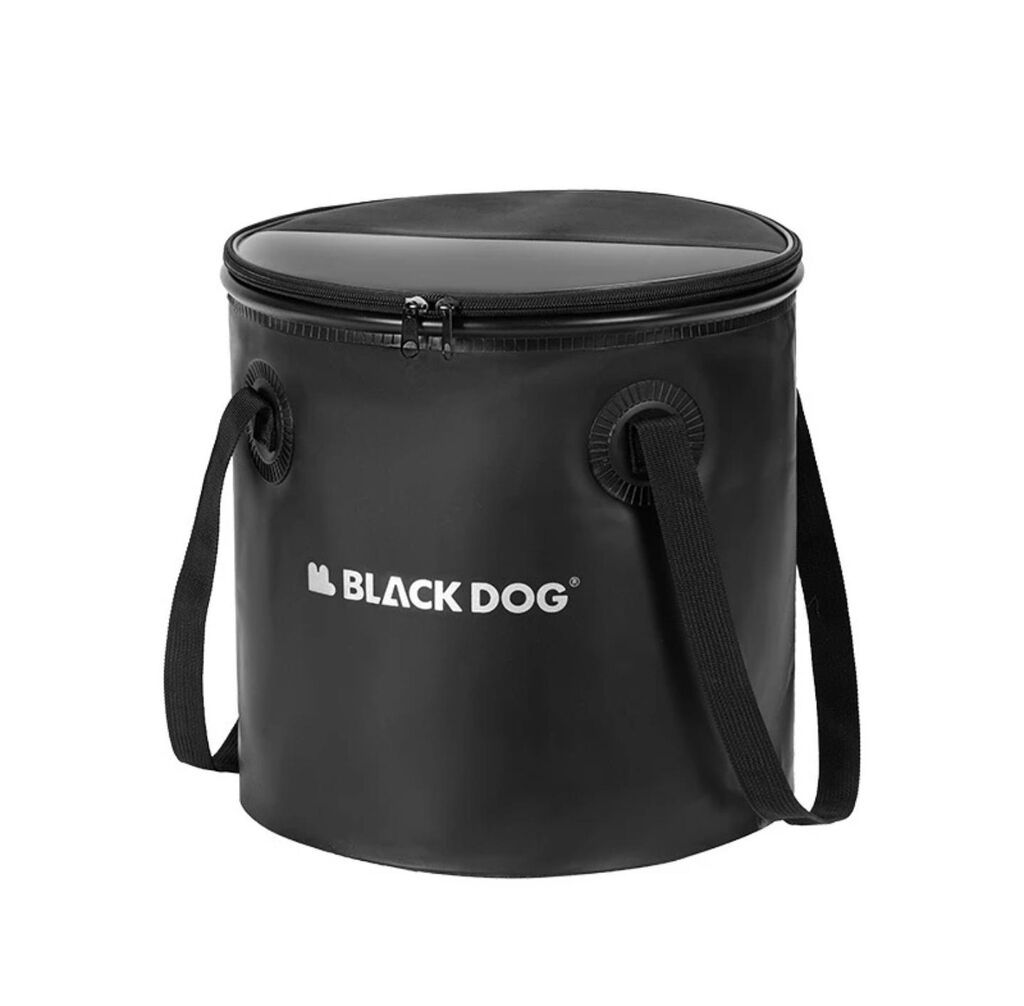 Ведро для воды гибкое (чёрный), 20L 30×30см, BLACKDOG (CBD2450CF011): фото 1