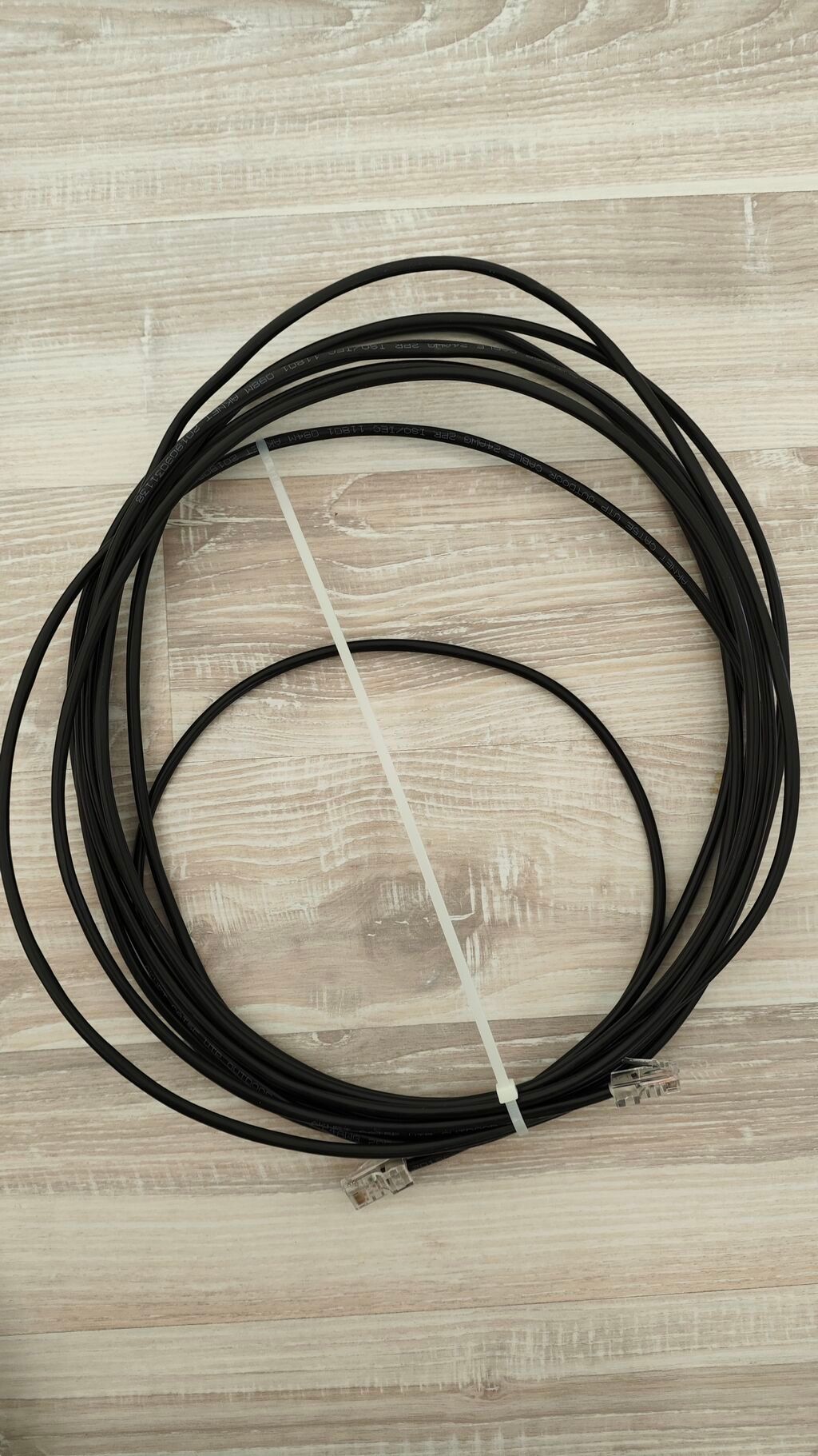 Интернет кабели с разъёмами rj45 на концах. Длиной 7, 5, 1.5 и 1: фото 4