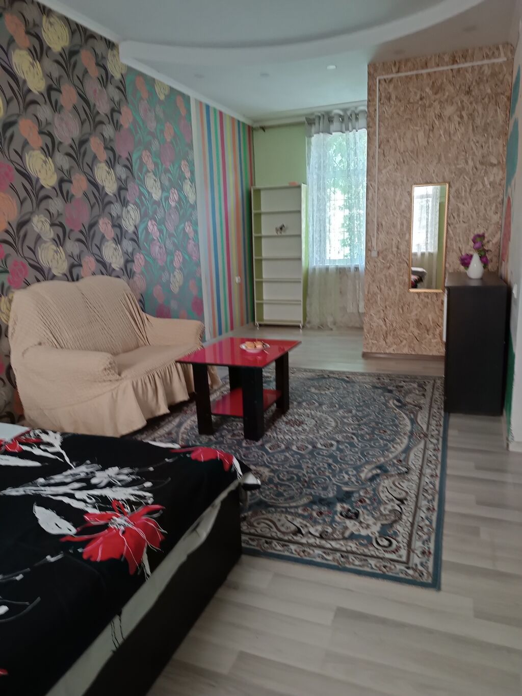 1 комната, Шлагбаум, Круглосуточное заселение, Постельное белье, Душевая кабина, фото 1