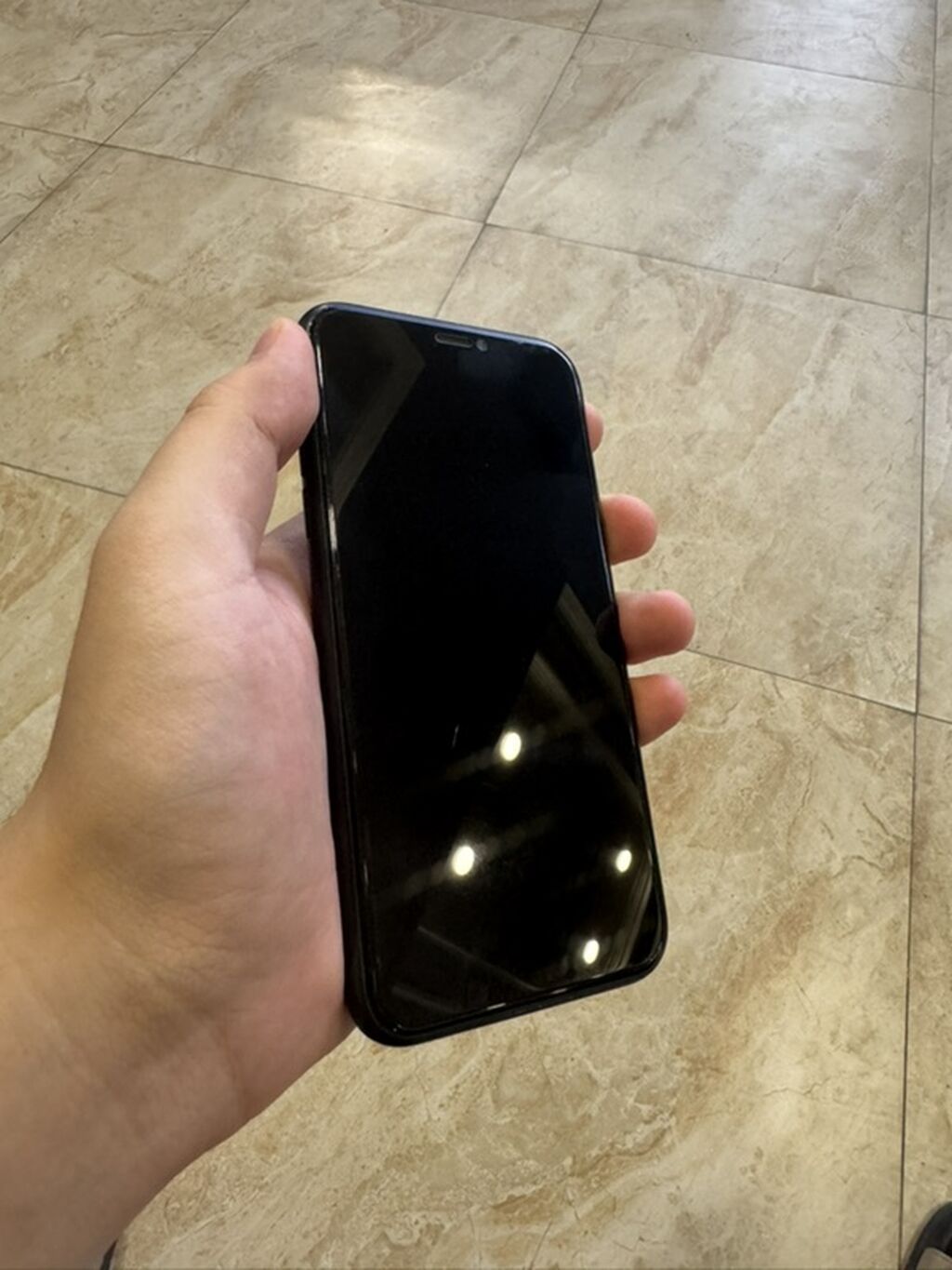 IPhone Xr, Б/у, 128 ГБ, Черный, Чехол, 77 %: фото 6