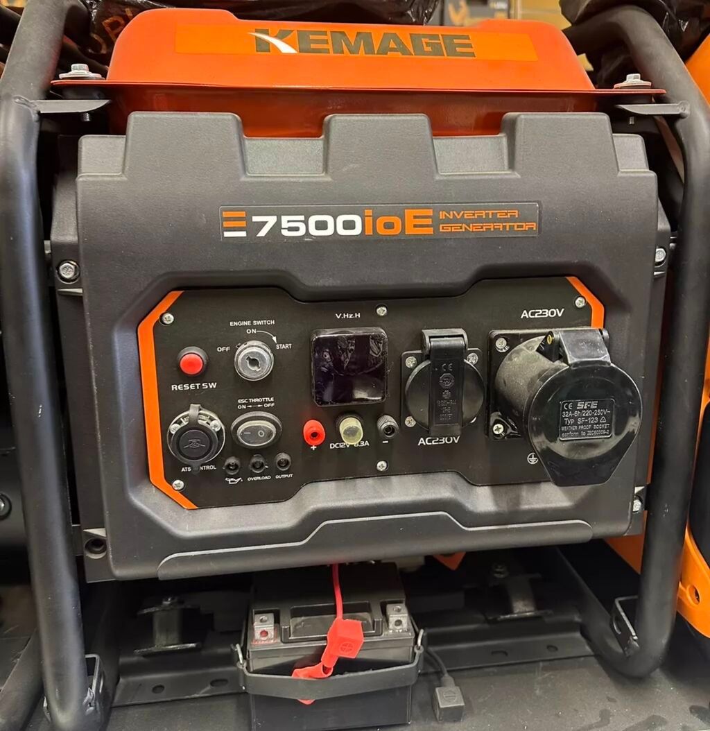 Бензиновый генератор ТАНКЕР TK 7500ES Генератор без звучные: фото 6