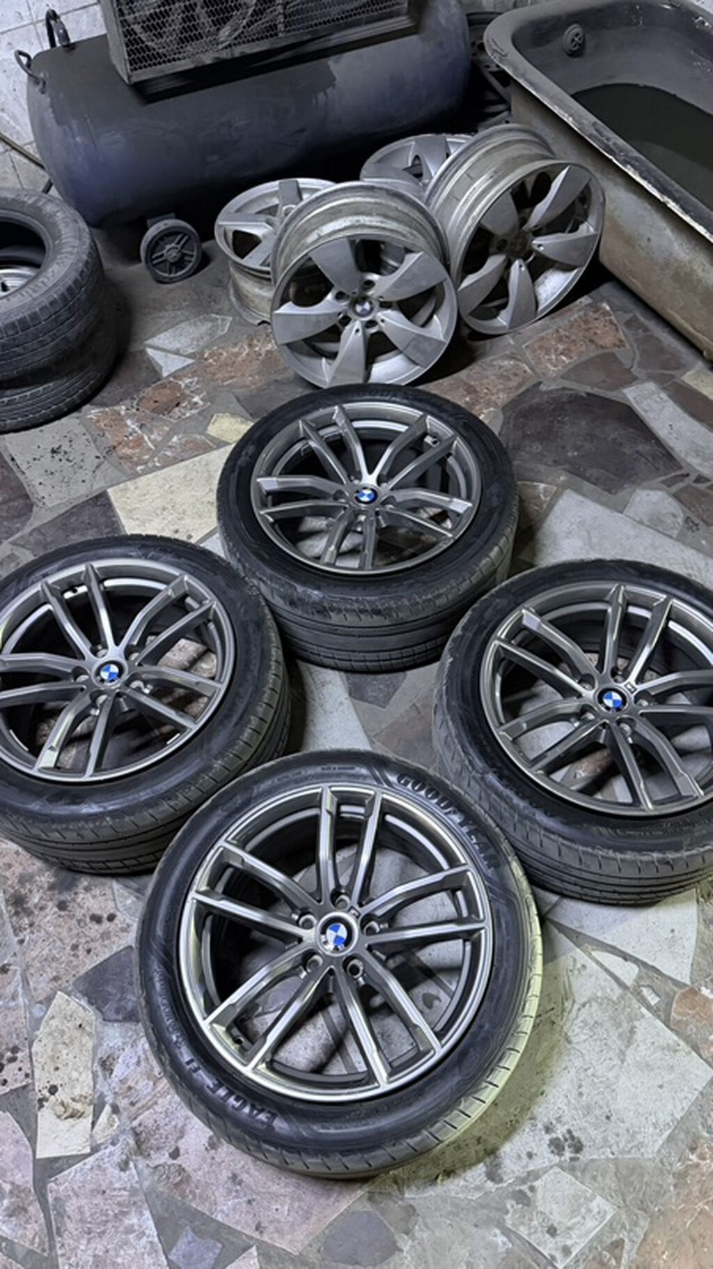 ДИСКИ+ШИНЫ Комплект из 4 легкосплавных дисков BMW с шинами Goodyear: фото 3