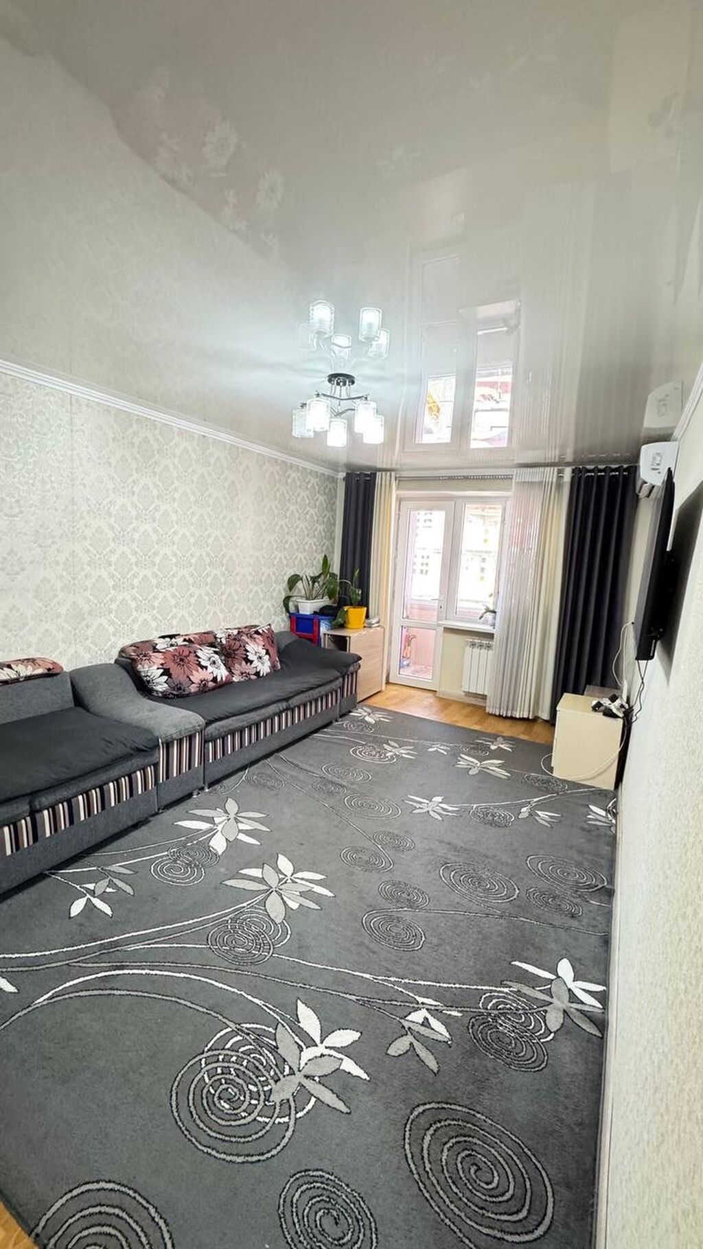 2 комнаты, 45 м², Азия Молл Индивидуалка, 4 этаж, Косметический ремонт: фото 2