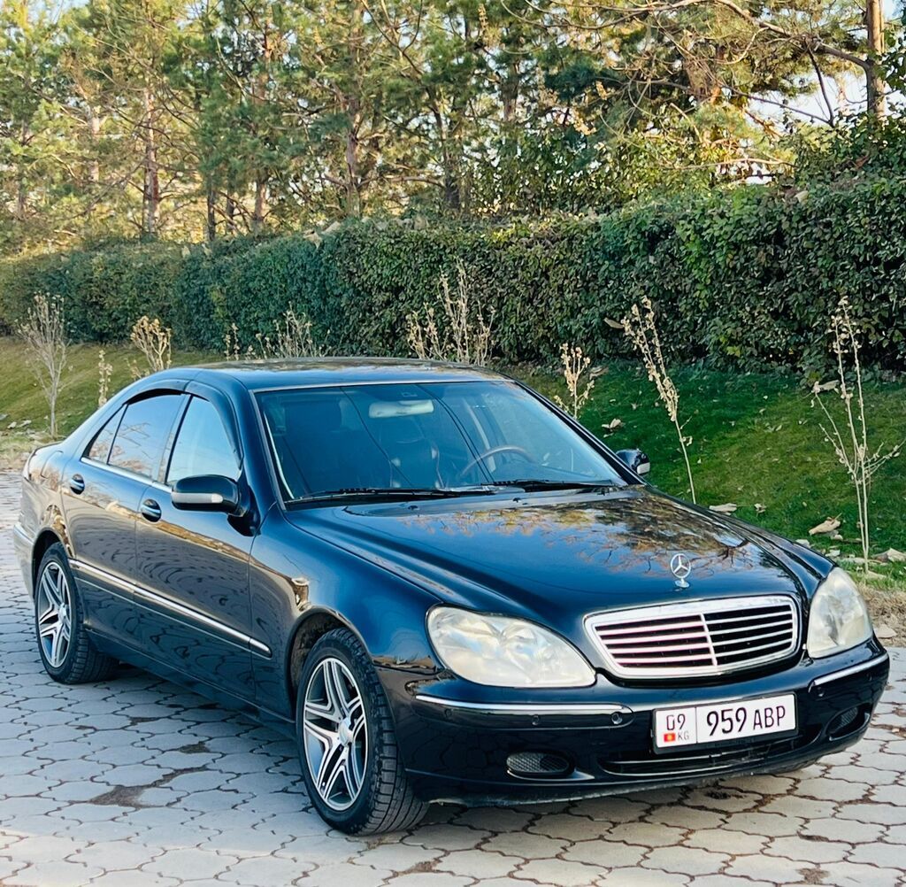 Mercedes-Benz S-Class: 2001 г., 4.3 л, Автомат, Бензин, Седан: фото 6