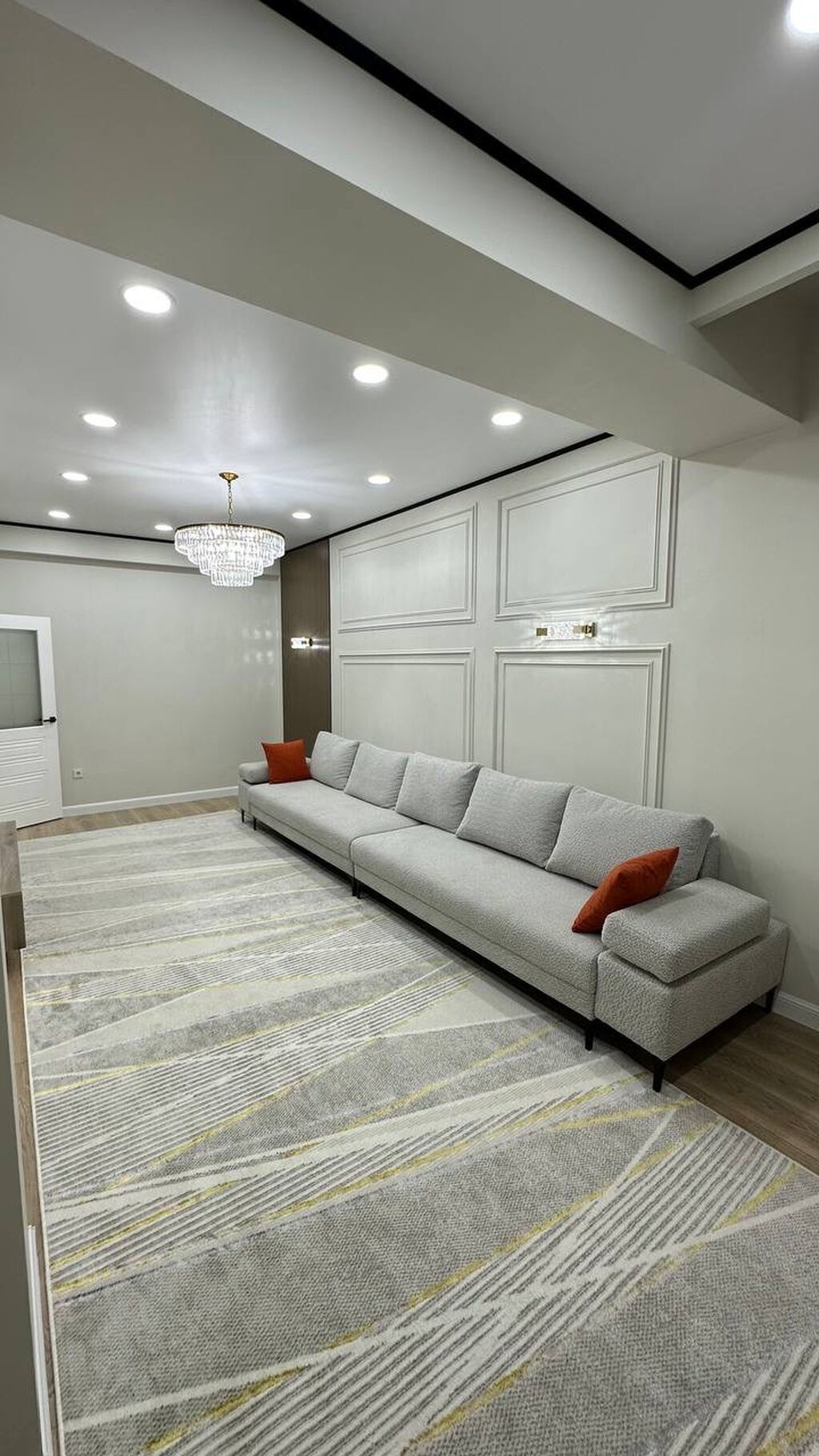2 комнаты, 59 м², Асанбай мкр Элитка, 11 этаж, Дизайнерский ремонт: фото 2