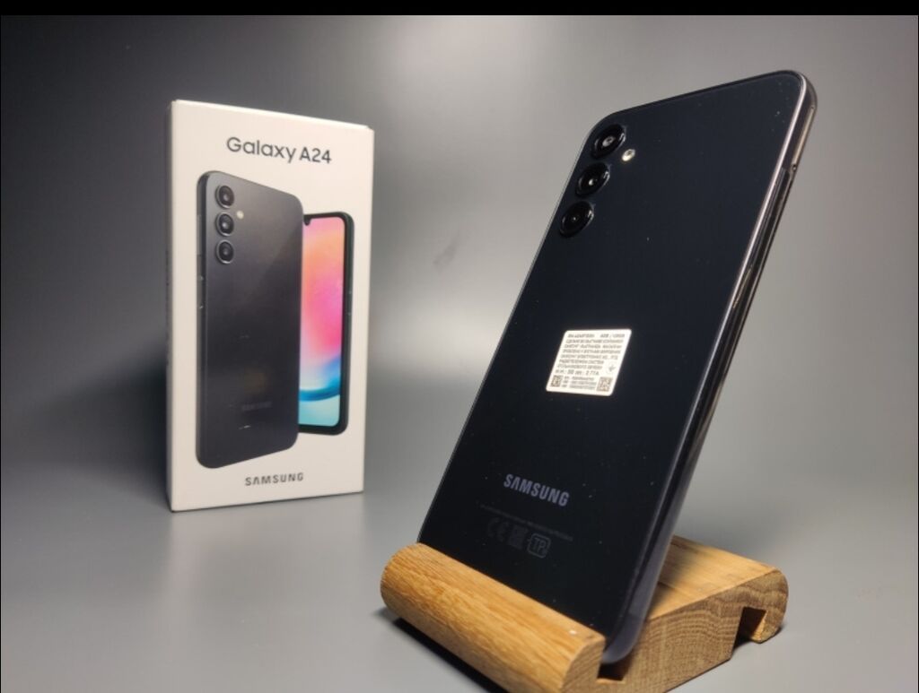 Samsung Galaxy A24 4G, Б/у, 128 ГБ, цвет - Черный, 2 SIM: фото 4