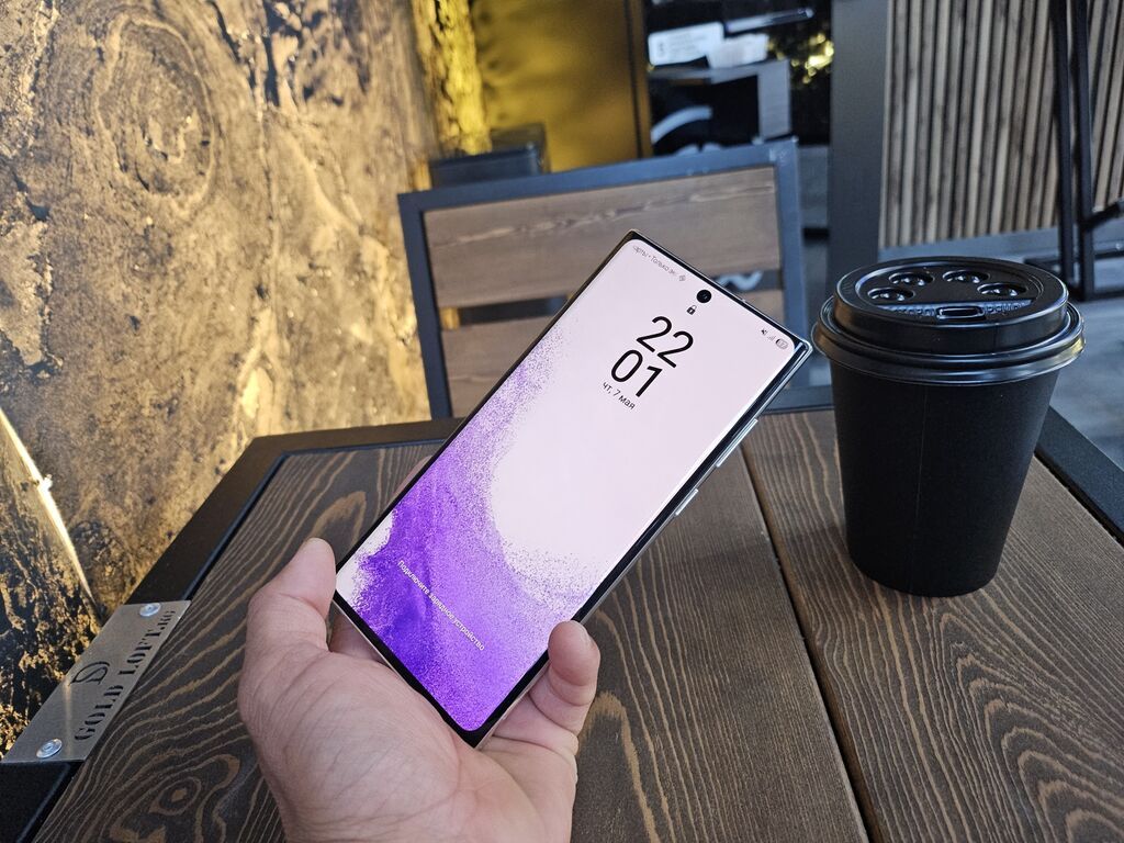 Samsung Galaxy S22 Ultra, Б/у, 256 ГБ, цвет - Белый, 1 SIM, 2 SIM: фото 4