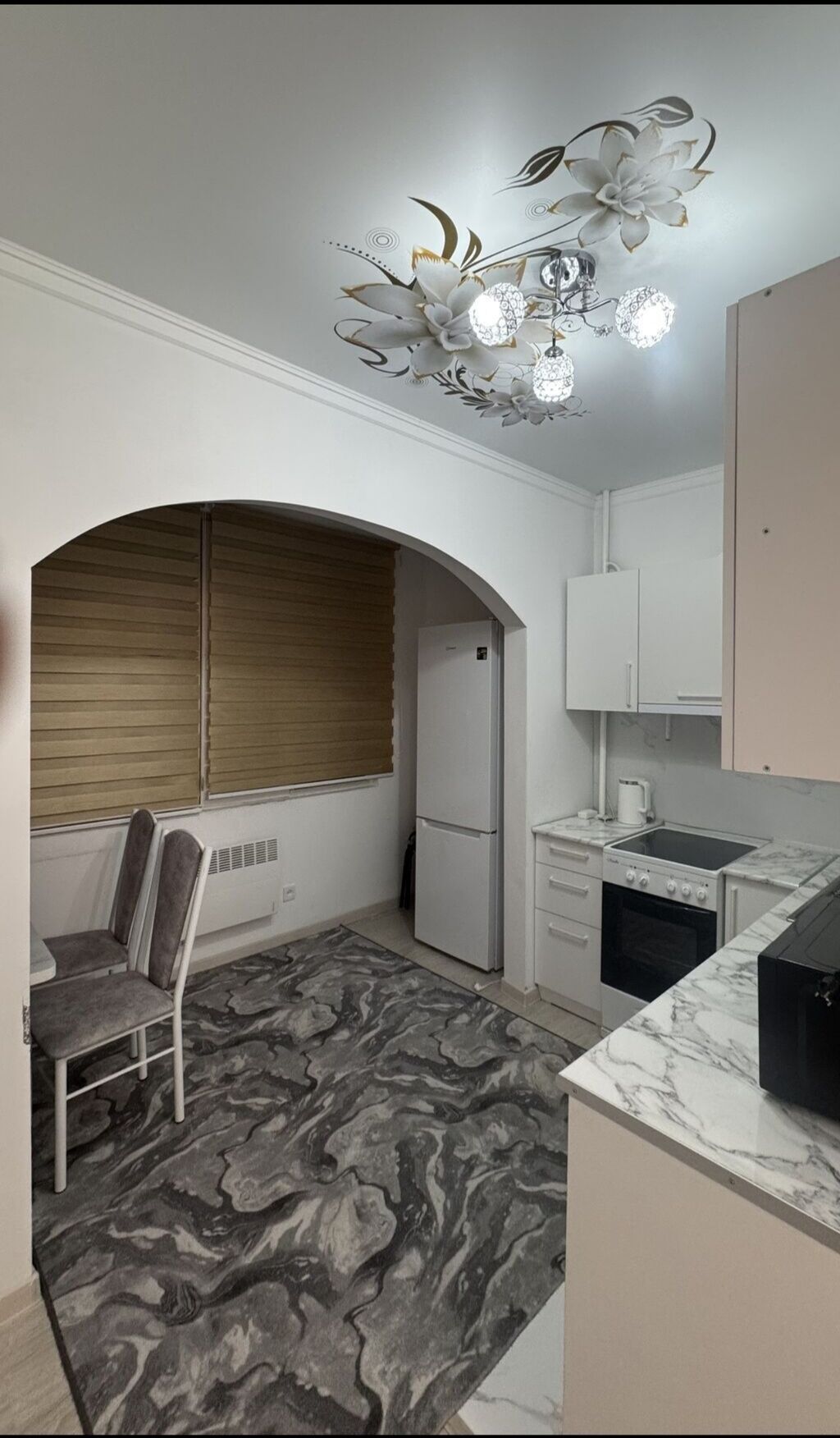 1 комната, 45 м², Кок-Жар ж/м Элитка, 6 этаж, Евроремонт
