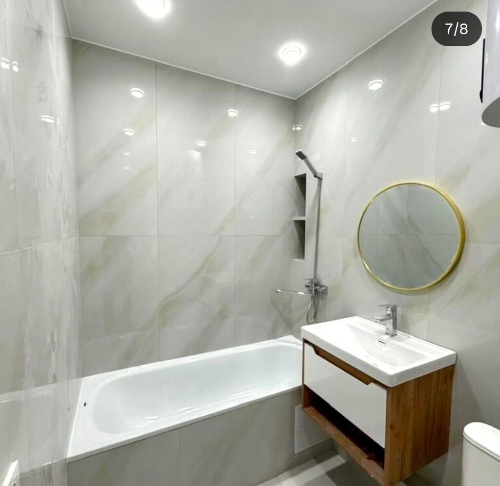 1 комната, 45 м², Ынтымак ж/м Элитка, 8 этаж, Евроремонт: фото 4
