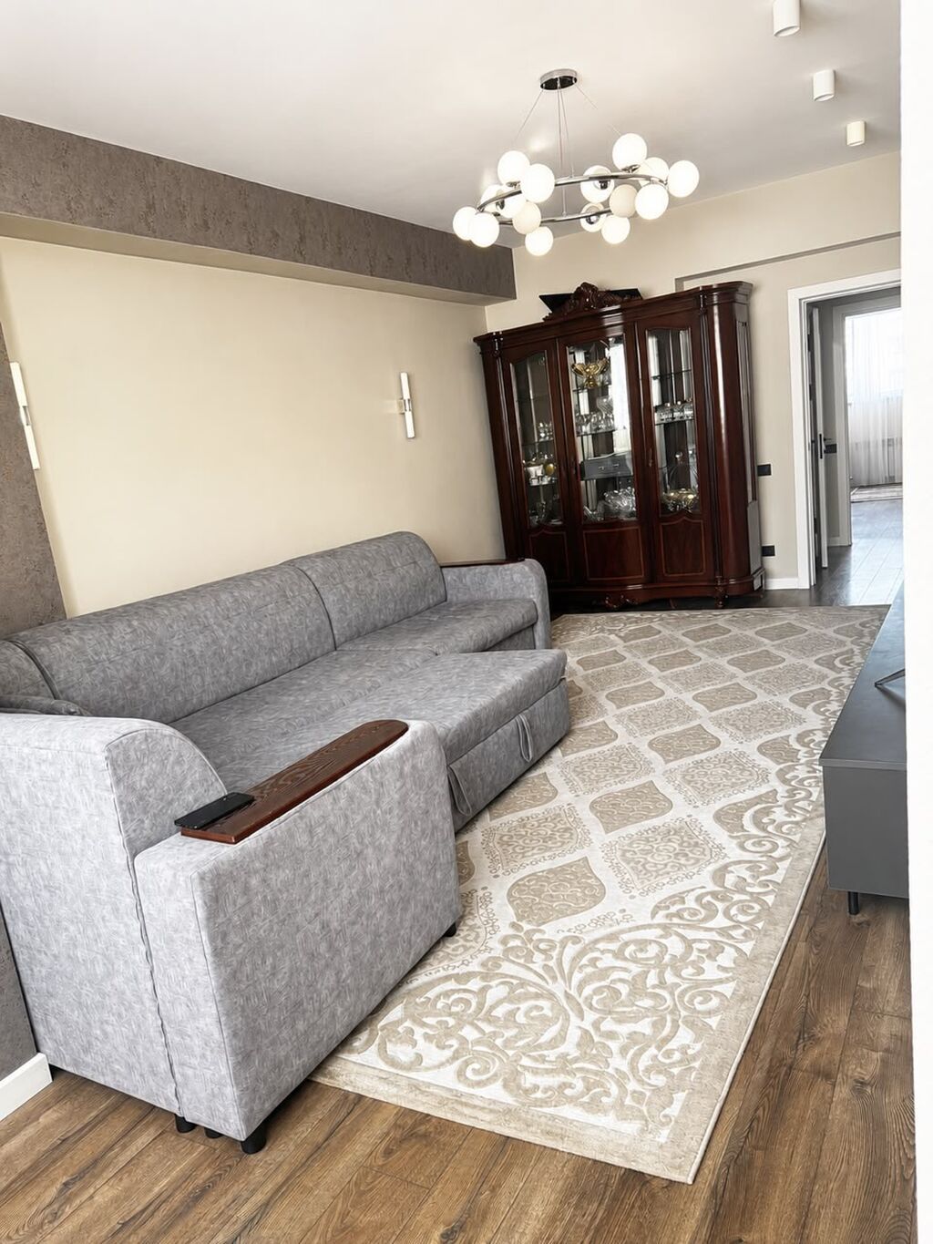 3 комнаты, 100 м², Кок-Жар ж/м Элитка, 8 этаж, Евроремонт: фото 5