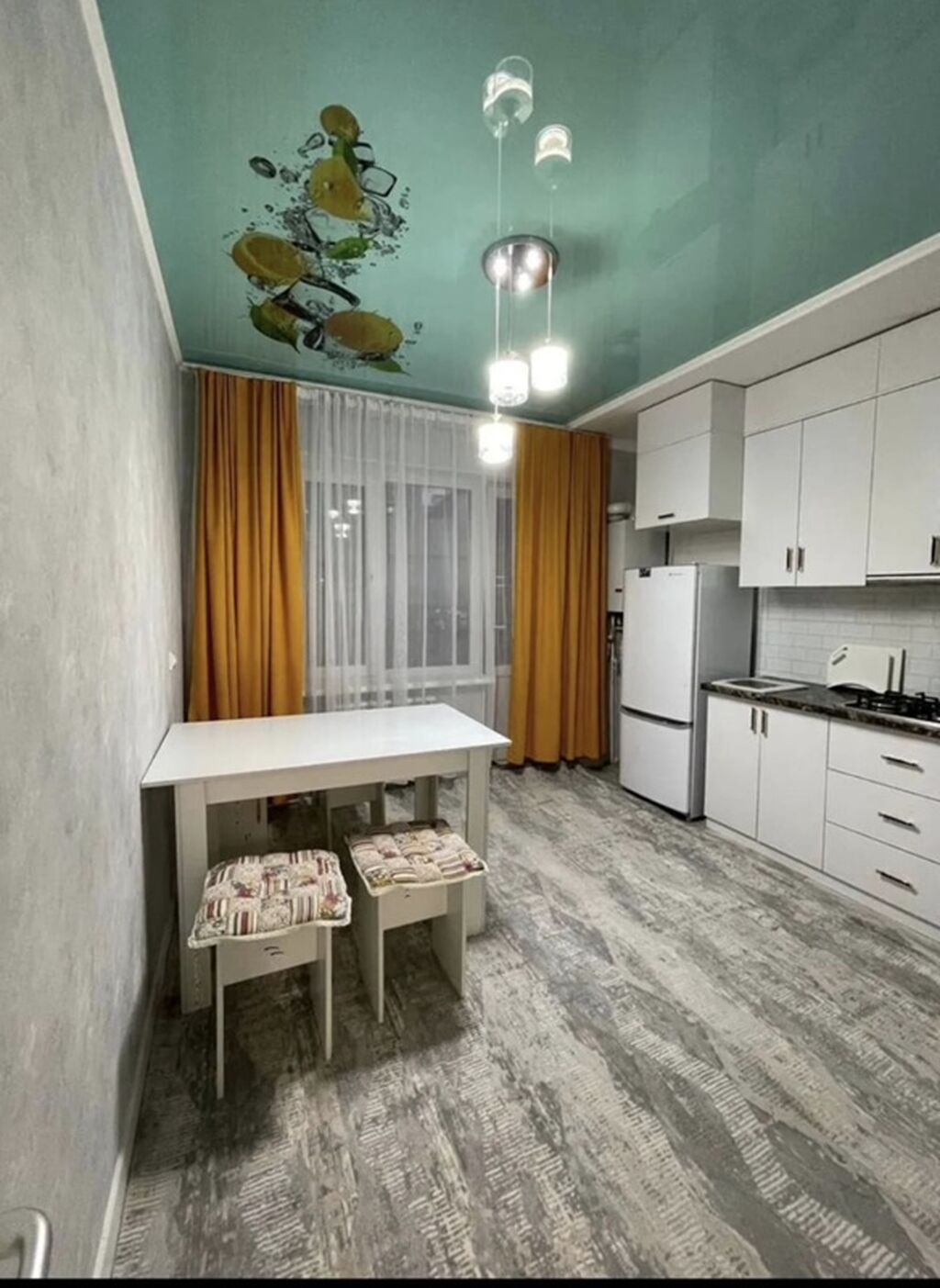 2 комнаты, Ала-Арча ТРЦ Семейным, от 1 года, С мебелью полностью: фото 4