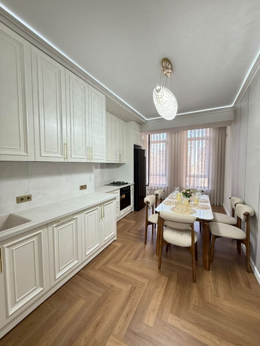 3 комнаты, 104 м², Асанбай мкр Элитка, 9 этаж, Дизайнерский ремонт: фото 5
