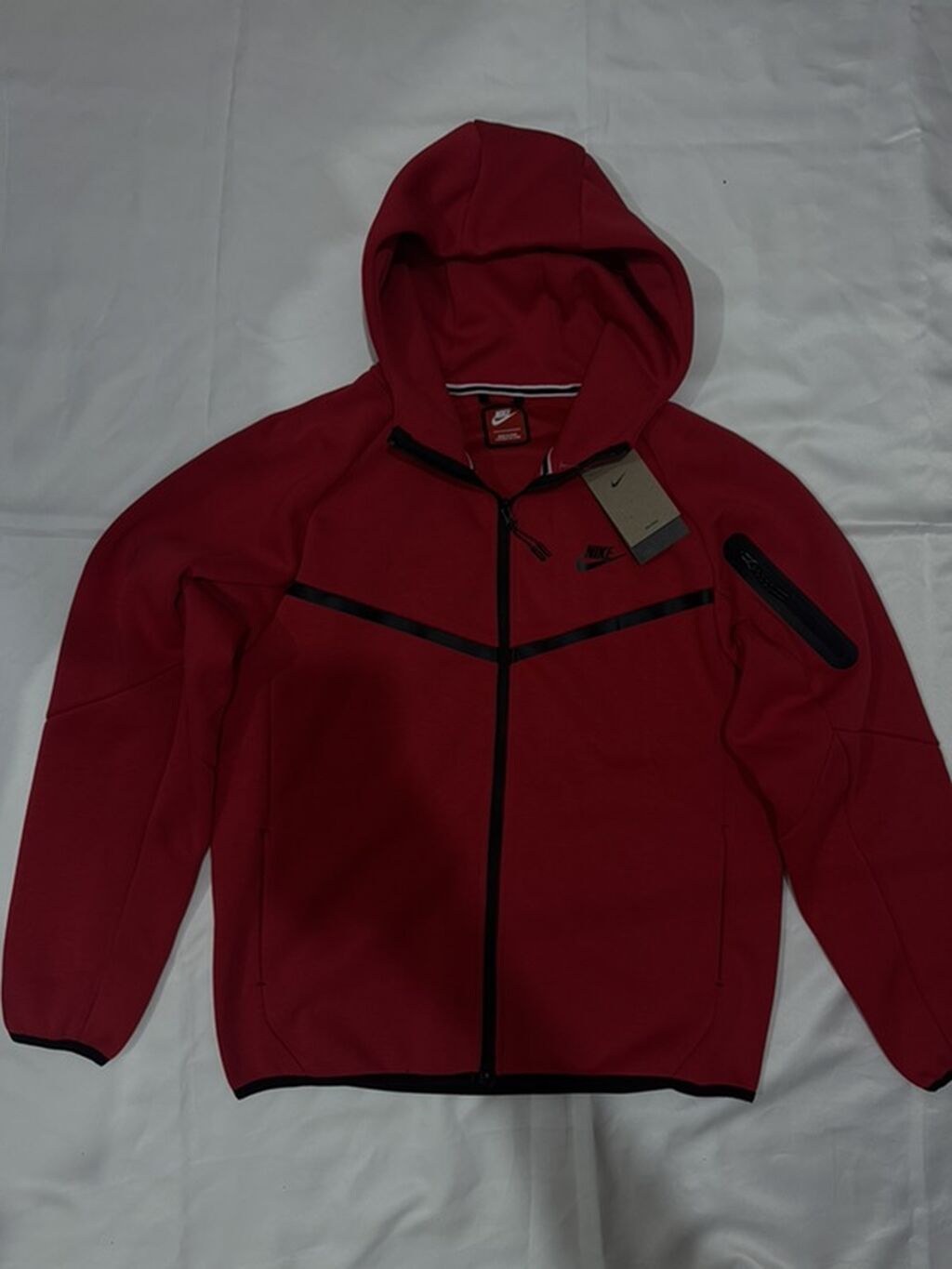 Мужская толстовка, L, Nike, Новый, цвет - Красный, Самовывоз: фото 1