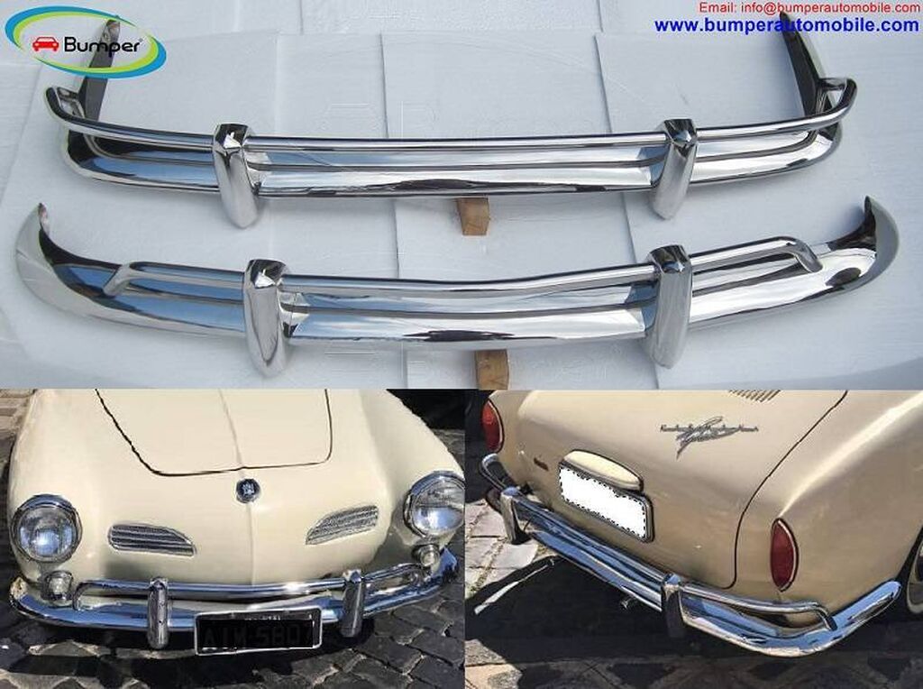 Volkswagen Karmann Ghia US type bumper (1955 – 1966) by Negotiable | ad created 23 July 2022 10:05:54: Volkswagen Karmann Ghia US type bumper (1955 – 1966) by stainless