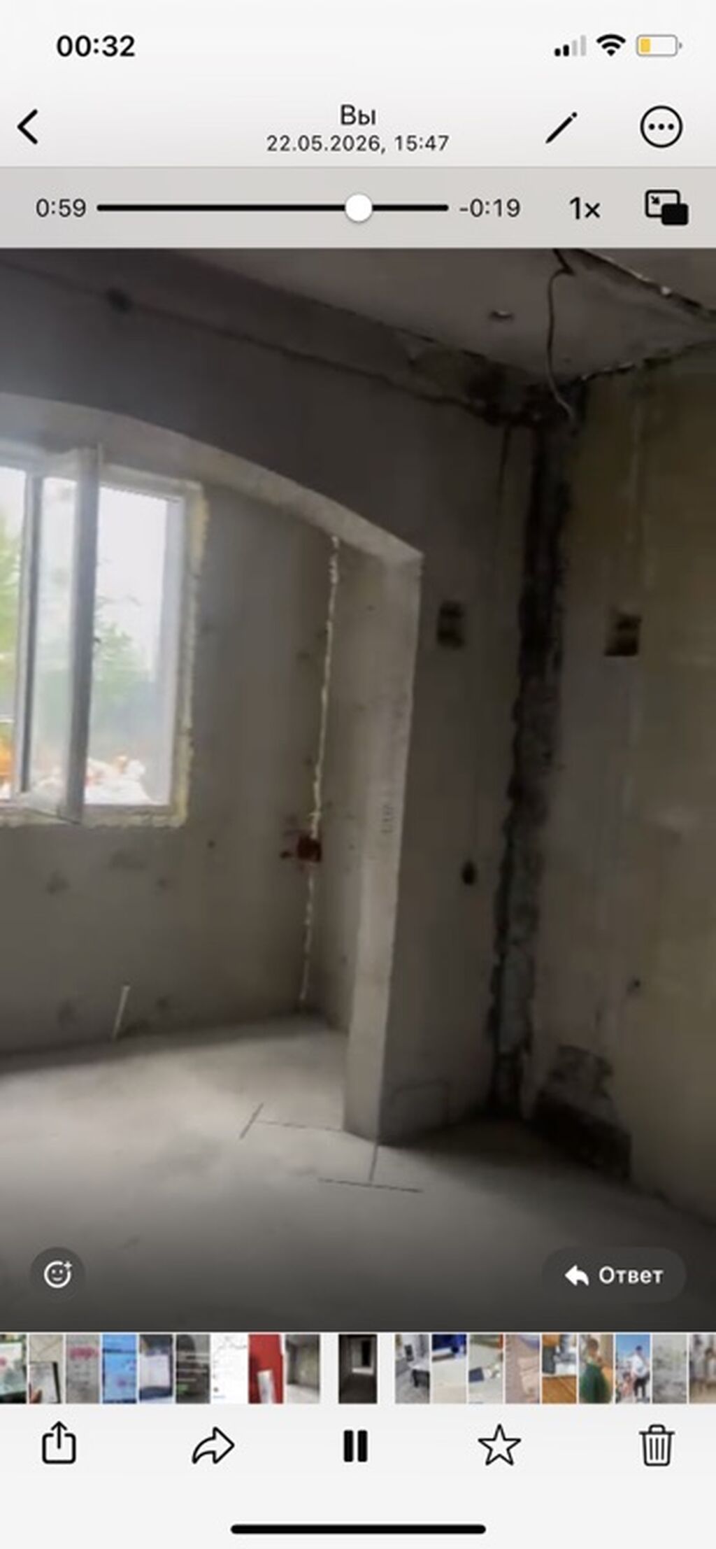 2 комнаты, 67 м², Тунгуч мкр 1 этаж, ПСО (под самоотделку): фото 6