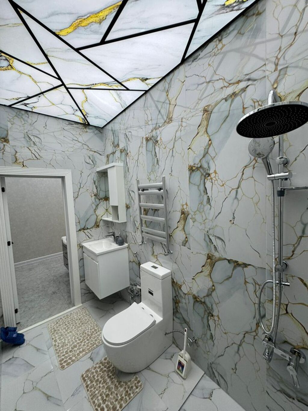4 otaqlı, 170 kv. m, Kredit yoxdur, Yeni təmirli