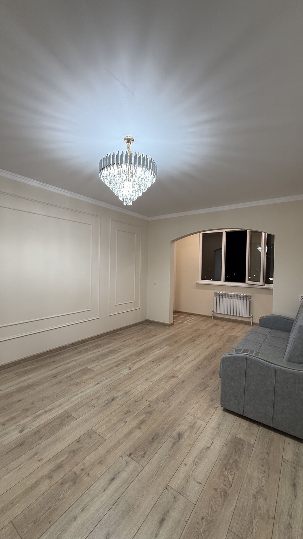 1 комната, 45 м², Киргизия 1 105 серия, 6 этаж, Дизайнерский ремонт: фото 7