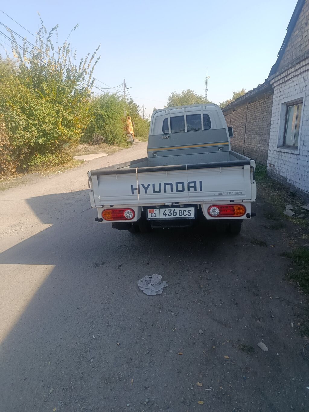 Портер свежепригнан Hyundai Porter II, бортовой грузовик белого: фото 6