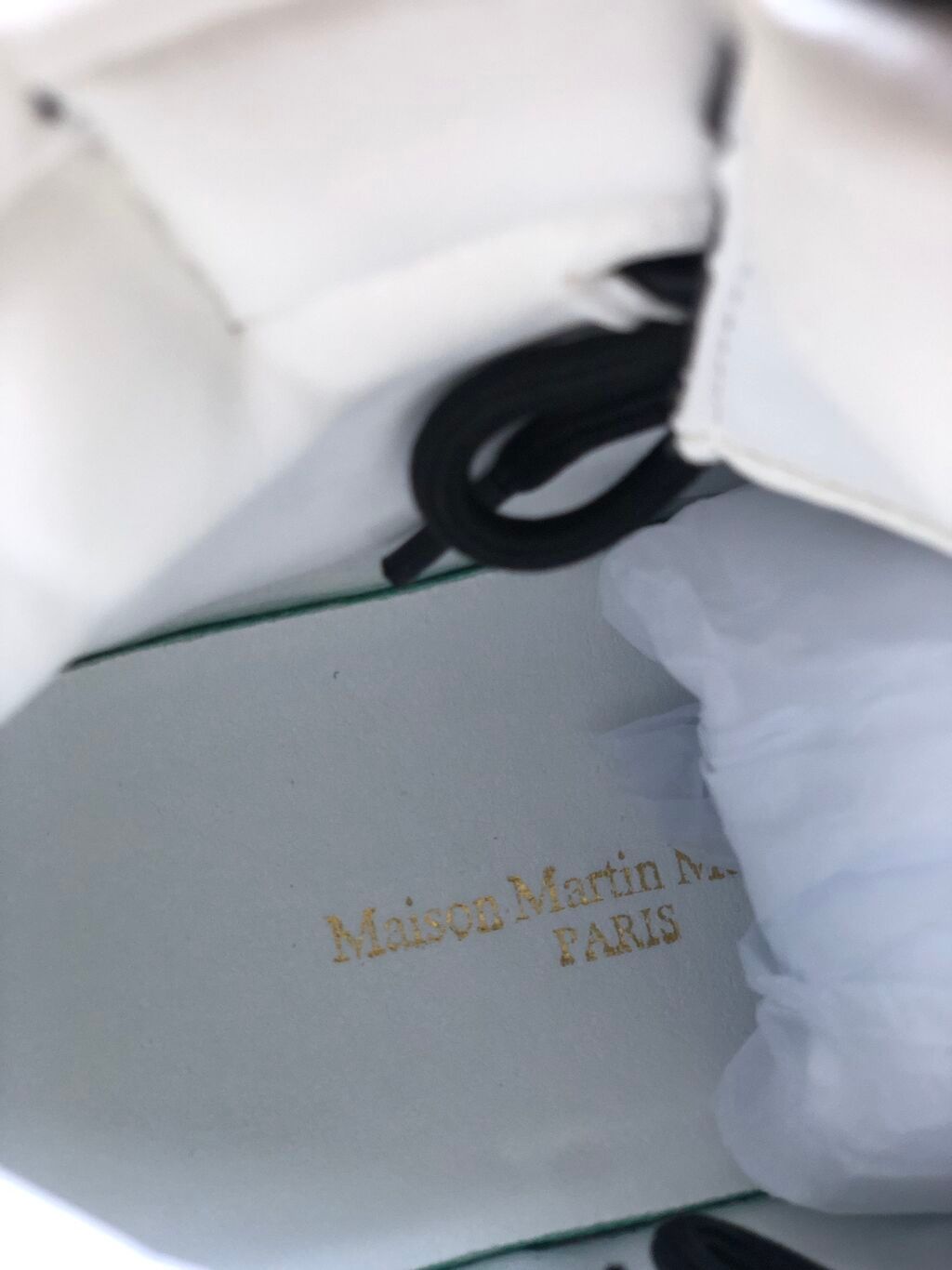 Мужские кроссовки, 38, Maison Martin Margiela, Новый, цвет - Черный, Самовывоз, Платная доставка: фото 6