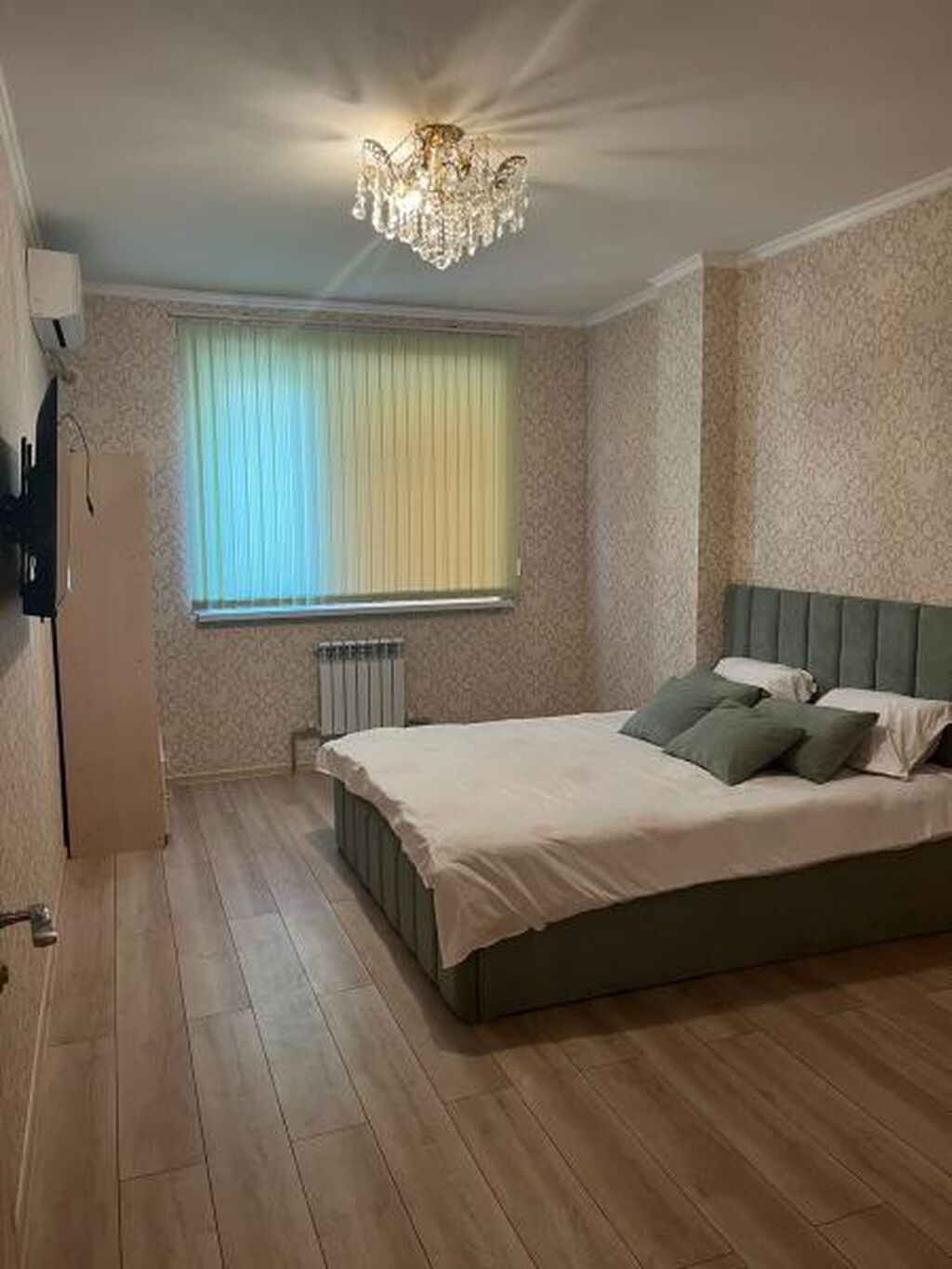 1 комната, Люкс, элитка, Бишкек Парк ТРЦ, Душевая кабина, Постельное белье, Кондиционер: фото 7