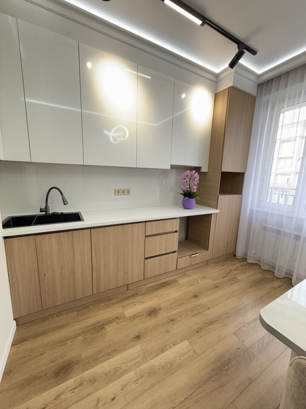 2 комнаты, 71 м², Тунгуч мкр Элитка, 11 этаж, Дизайнерский ремонт: фото 5