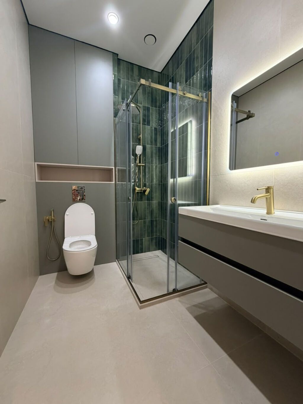 2 комнаты, 60 м², Арча-Бешик ж/м Элитка, 10 этаж, Свежий ремонт: фото 3