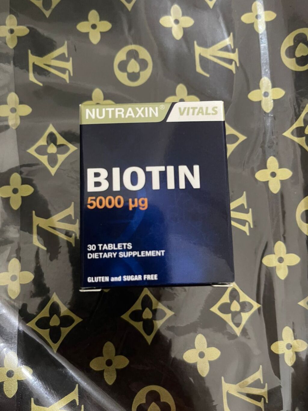 NUTRAXIN Vitals Biotin 5000 µg - Диетическая добавка с биотином: фото 2