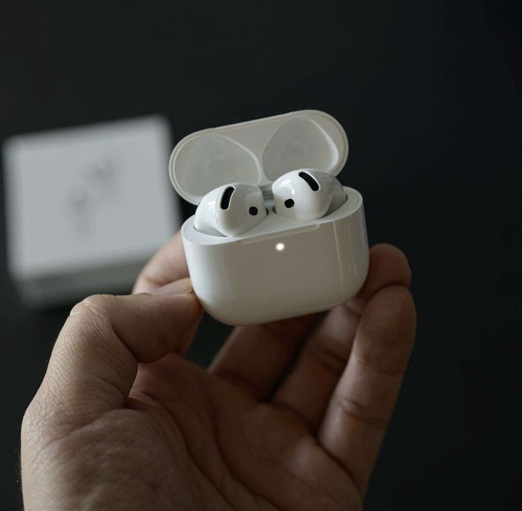 Беспроводные вкладыши наушники, Apple, AirPods 4, Новый: фото 5