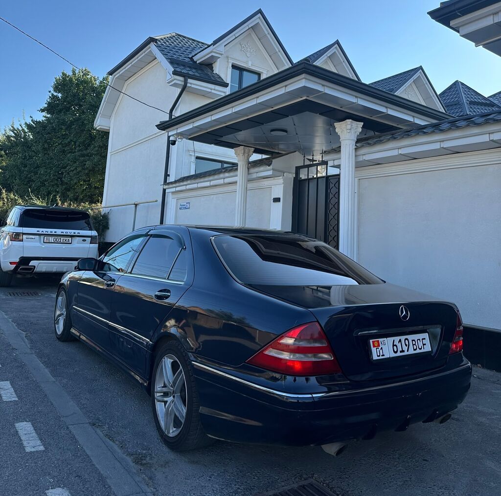 Mercedes-Benz S-Class: 2001 г., 3.2 л, Автомат, Бензин, Седан: фото 6