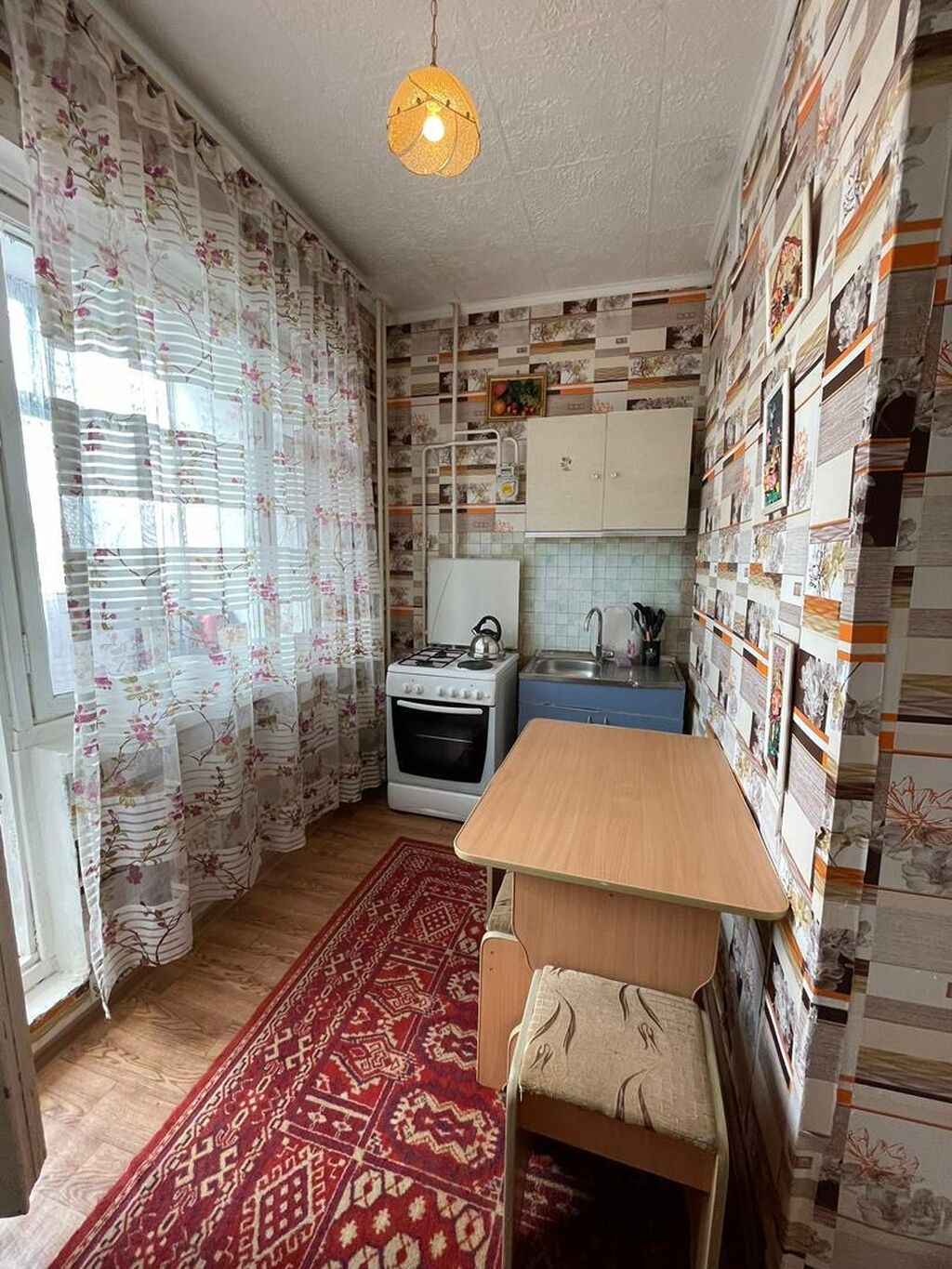 1 комната, 34 м², Аламедин-1 мкр 105 серия, 7 этаж, Косметический ремонт: фото 3