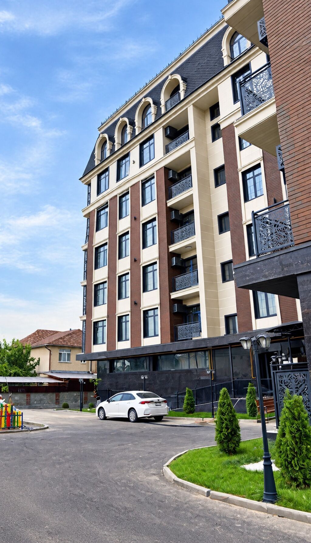 2 комнаты, 100 м², Ынтымак ж/м Элитка, 7 этаж, ПСО (под самоотделку): фото 3