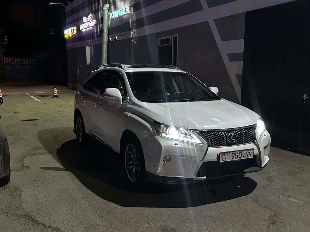 Lexus RX: 2011 г., 3.5 л, Вариатор, Гибрид, Кроссовер: фото 2