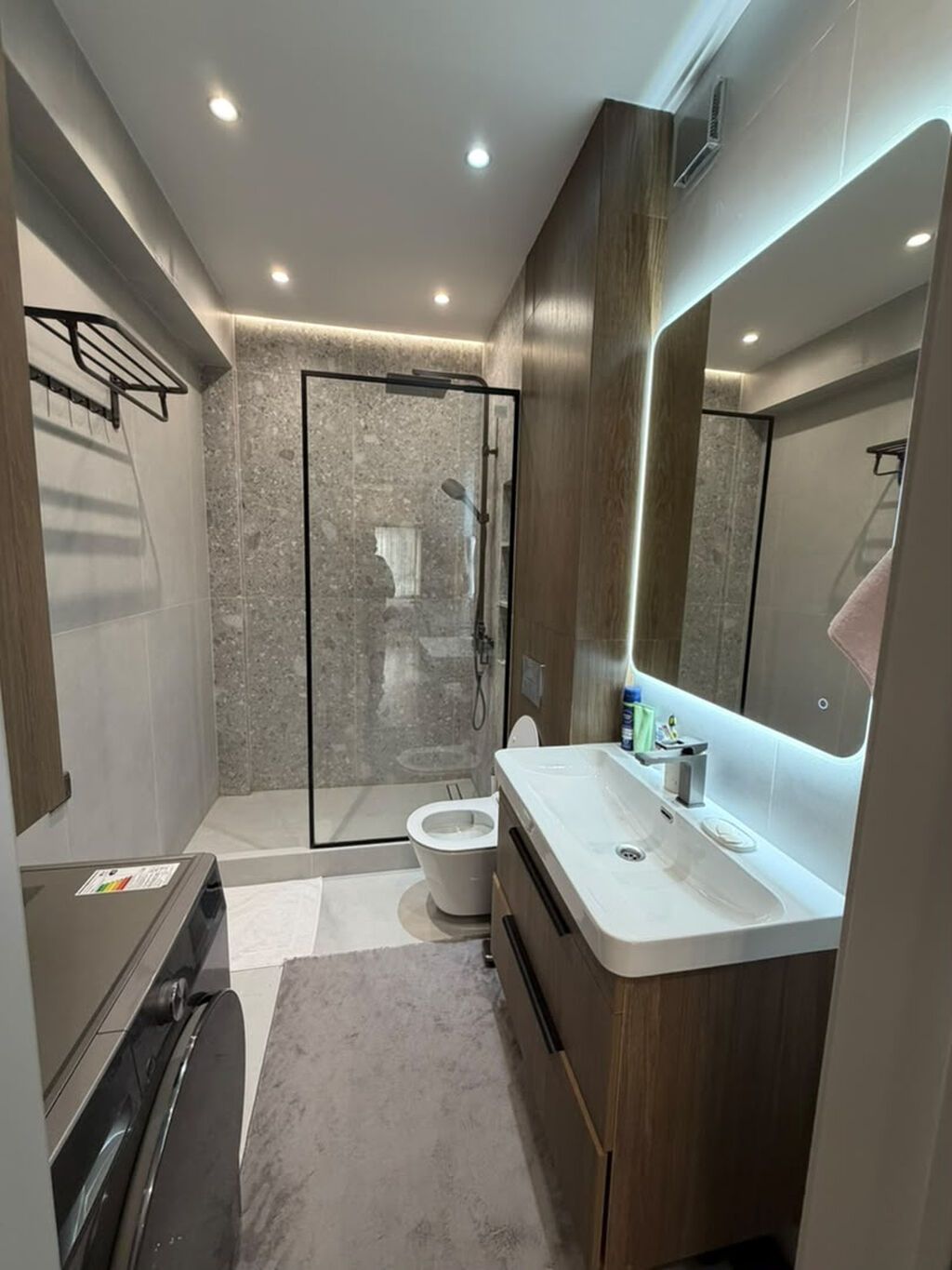 2 комнаты, 62 м², Ак-Кеме Элитка, 2 этаж, Дизайнерский ремонт: фото 7
