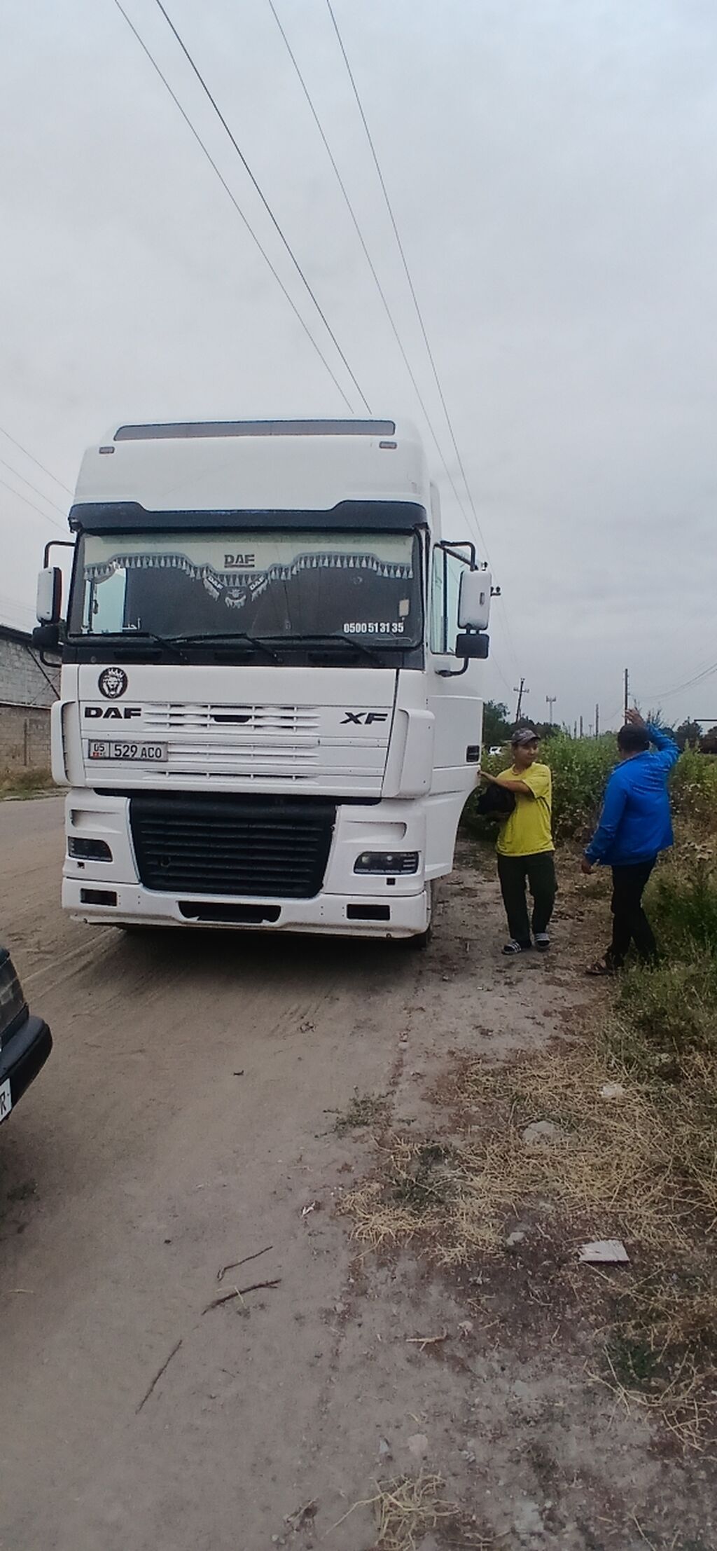 Тягач, DAF, Бортовой: фото 2