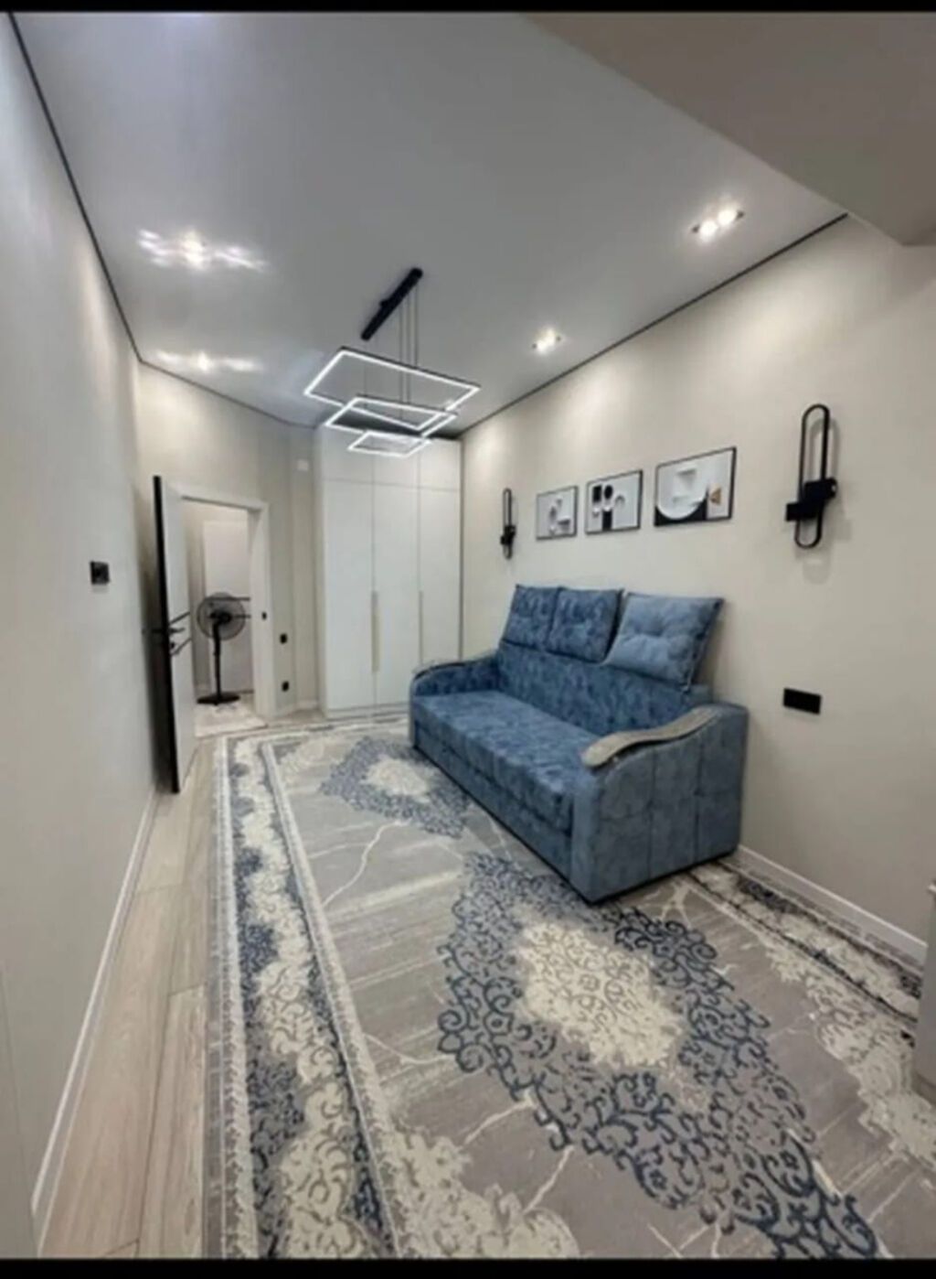 1 комната, 40 м², Аламедин-1 мкр Элитка, 4 этаж, Свежий ремонт: фото 3