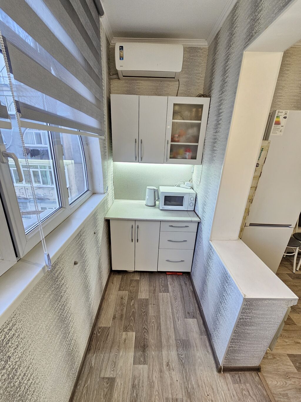 1 комната, 35 м², 6 мкр 106 серия, 9 этаж, Евроремонт: фото 4