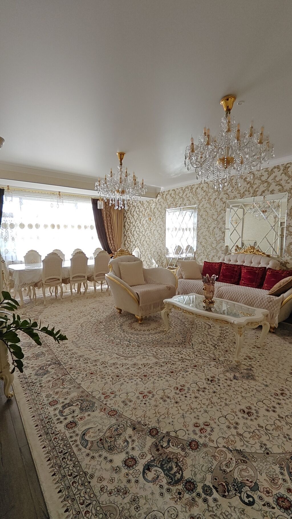 3 комнаты, 130 м², ул. Ахунбаева / Малдыбаева Элитка, 7 этаж, Евроремонт: фото 2