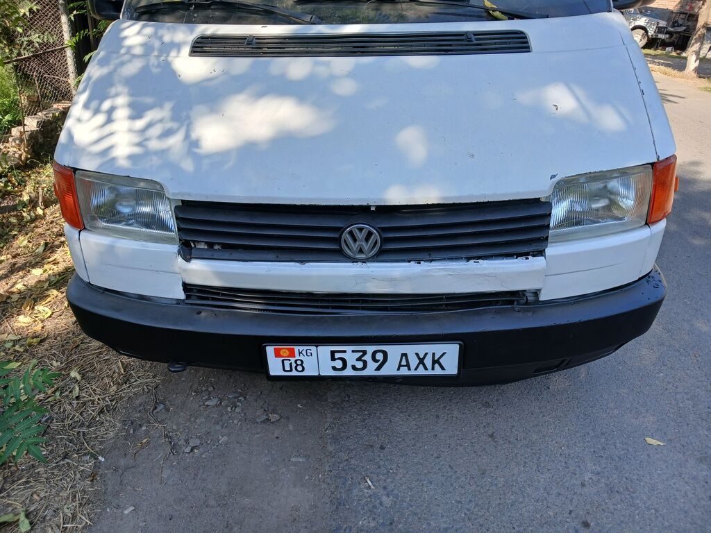 Volkswagen Transporter: 1993 г., 1.9 л, Механика, Дизель, Фургон: фото 5