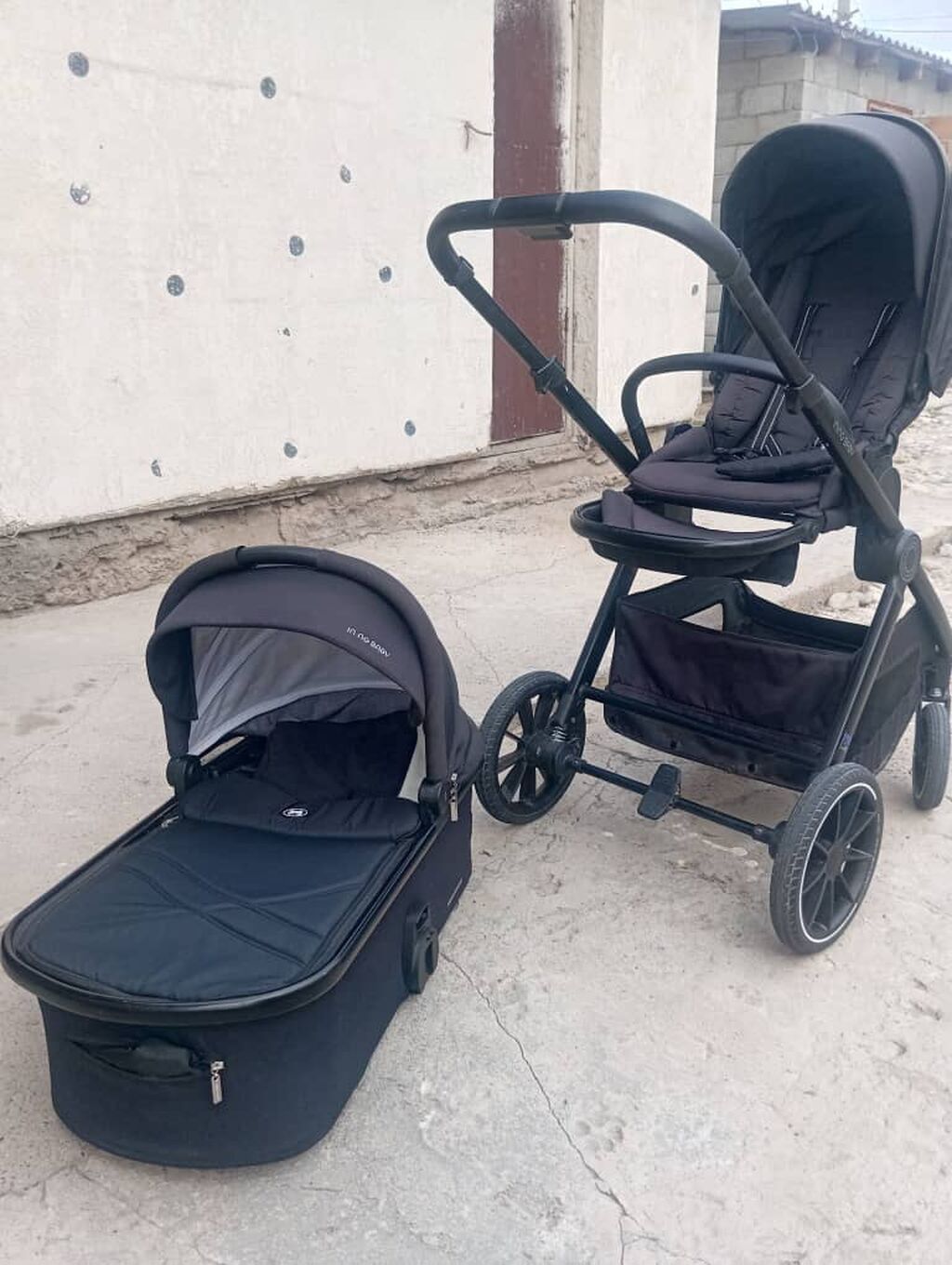 Продам универсальную коляску 2в1 Ining Baby в отличном состоянии!: фото 3