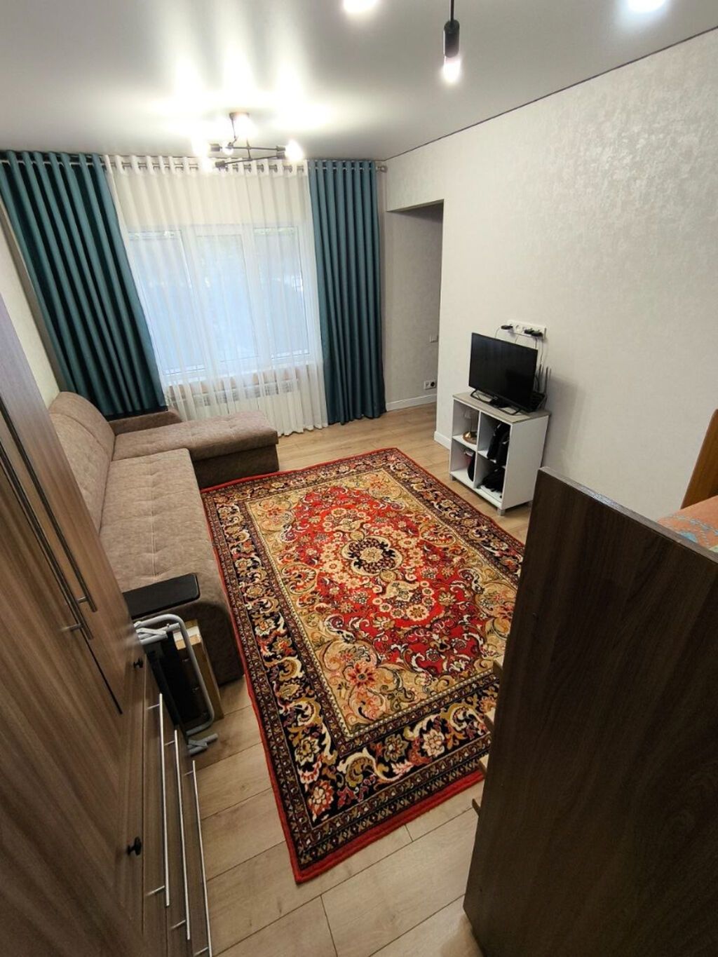 1 комната, 38 м², Аламедин-1 мкр 105 серия, 1 этаж, Евроремонт: фото 4