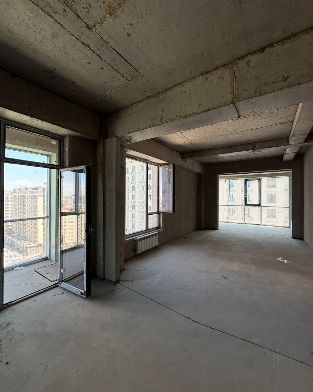 3 комнаты, 125 м², Асанбай мкр Элитка, 12 этаж, ПСО (под самоотделку): фото 2