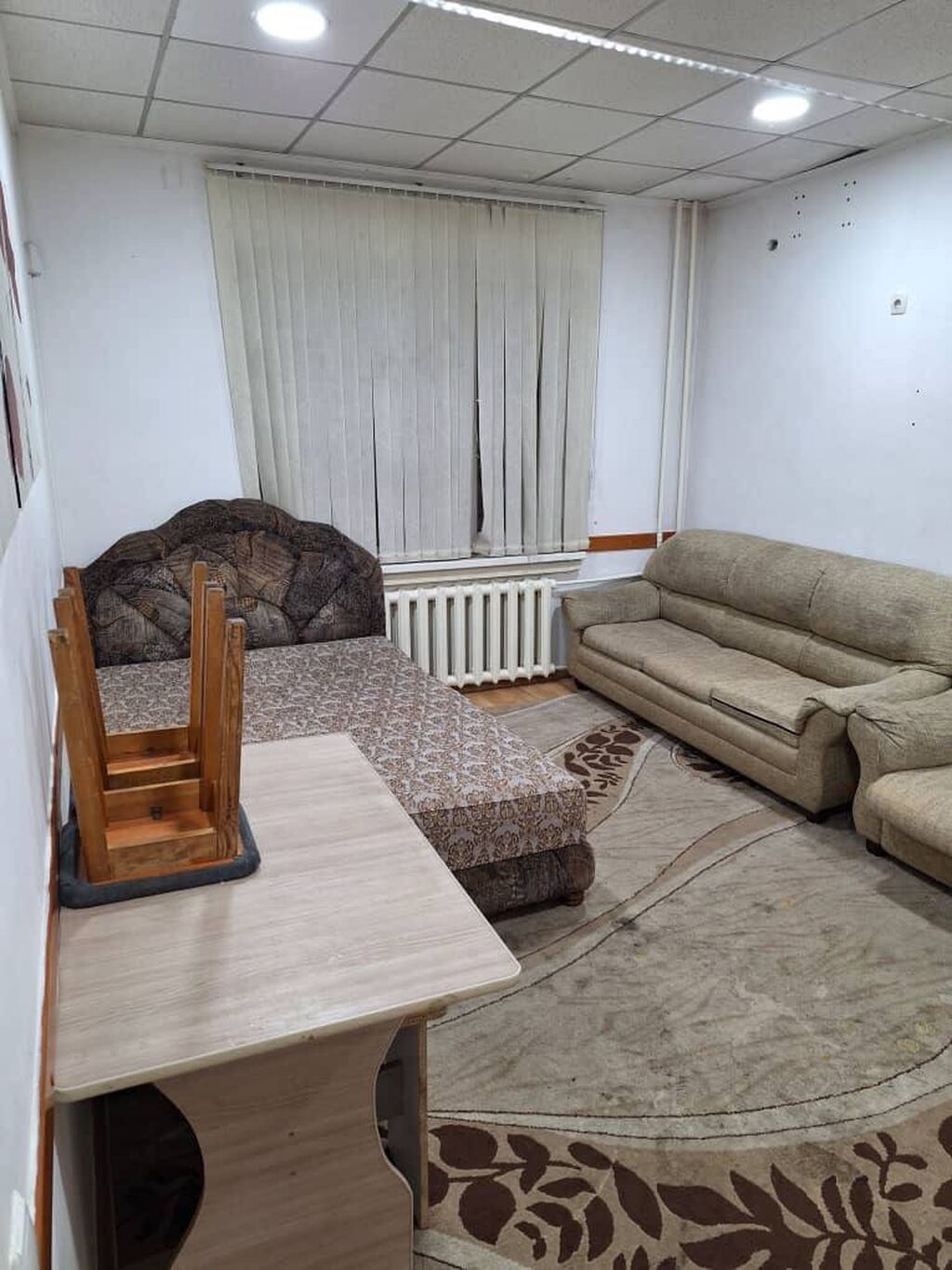 1 комната, 35 м², Боконбаева/Уметалиева 105 серия, 1 этаж, Косметический ремонт: фото 2
