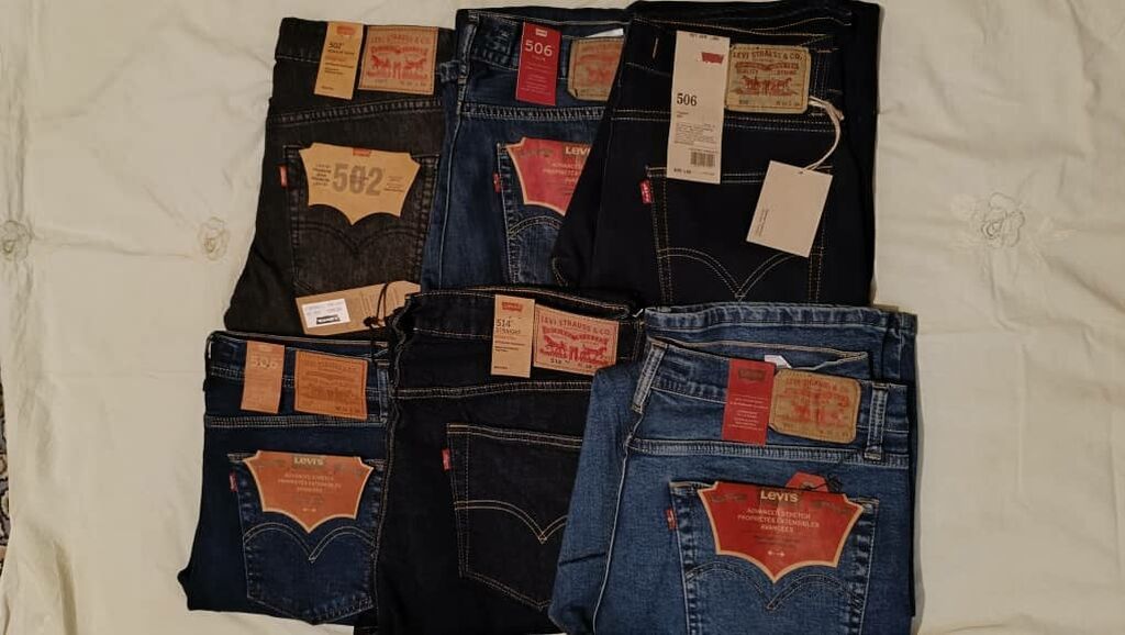 Джинсы хорошего качества Levis: фото 1