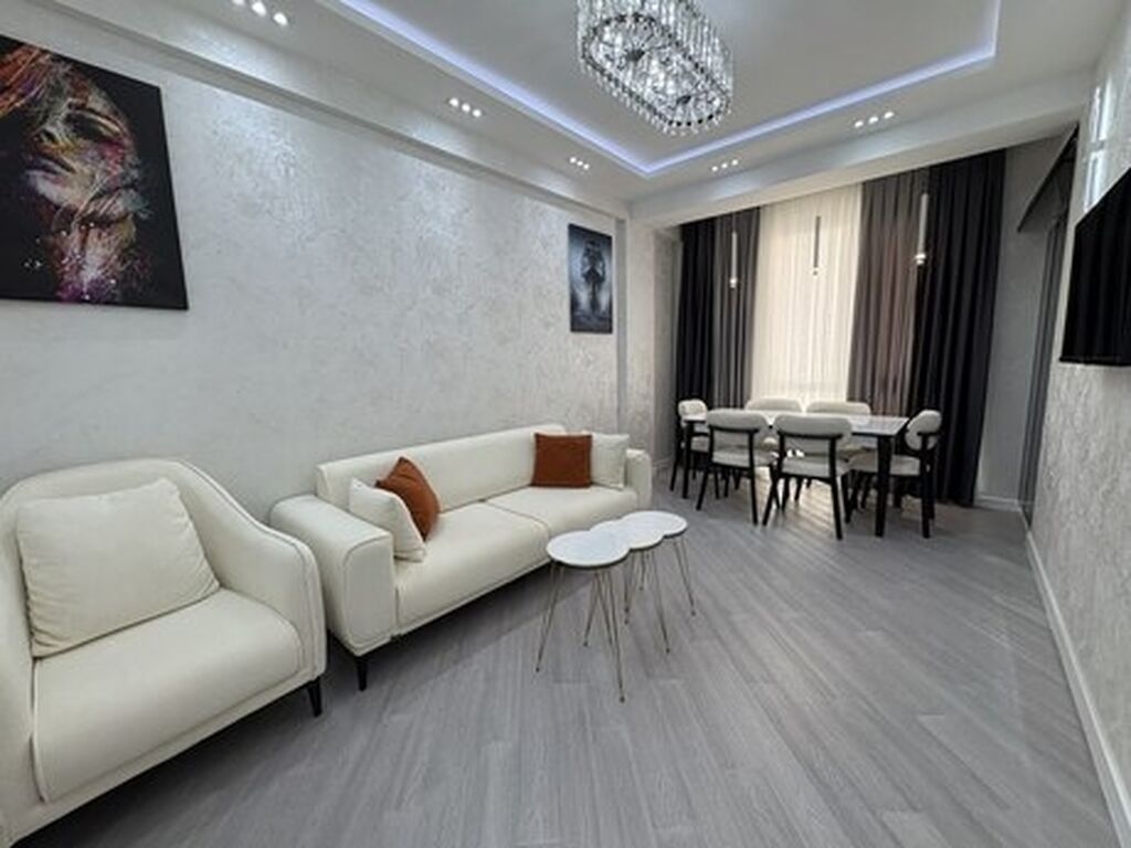 1 otaqlı, Yeni tikili, 65 kv. m