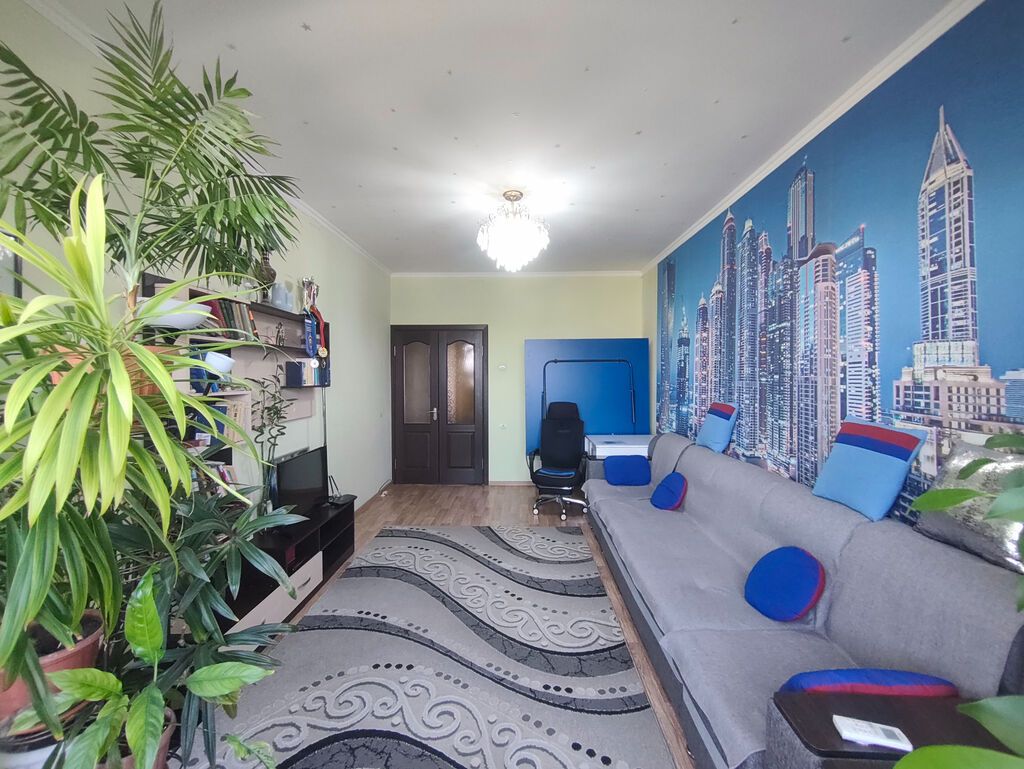 2 комнаты, 67 м², Кок-Жар ж/м 106 серия улучшенная, 6 этаж, Косметический ремонт: фото 2